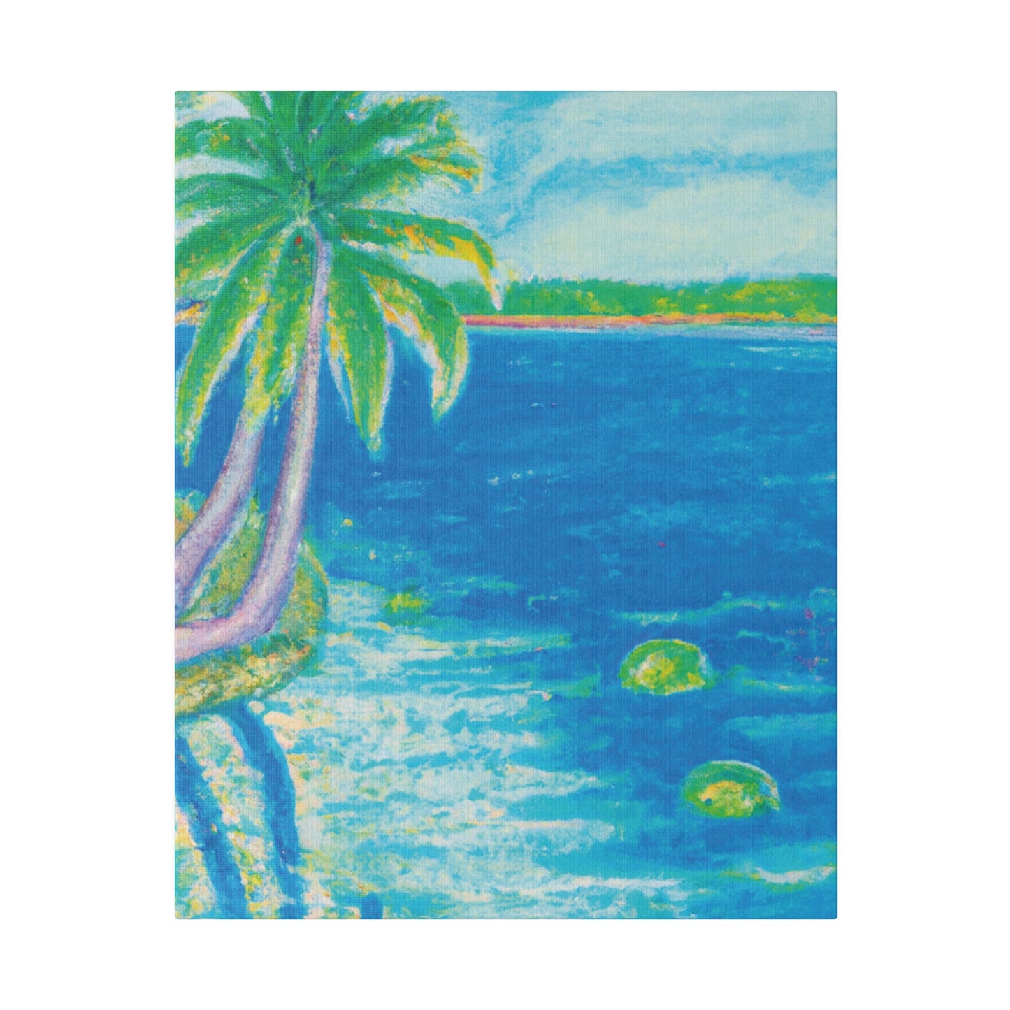 5683A - Bahamas Ocean Painting Print | Bahamas | Ocean | Beach | Poster | Home Decor | Wall Art | Canvas