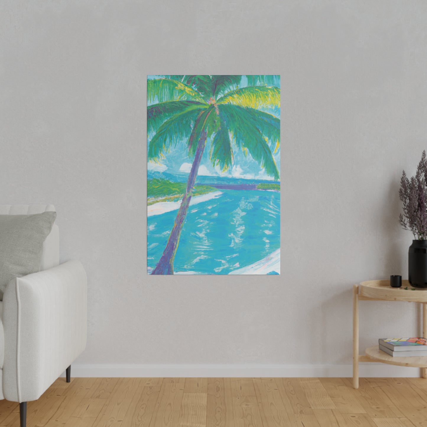 9252K - Bahamas Ocean Painting Print | Bahamas | Ocean | Beach | Poster | Home Decor | Wall Art | Canvas