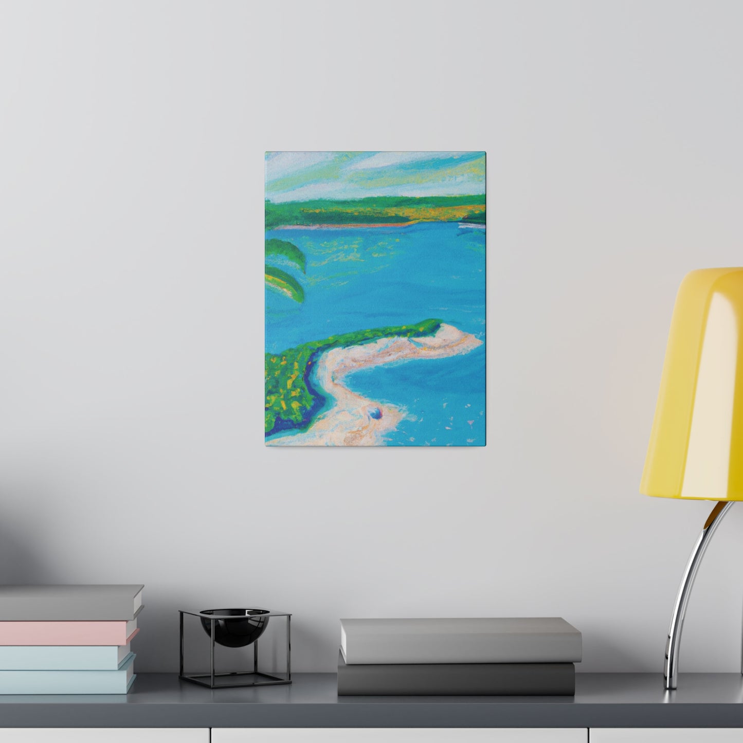 4895I - Bahamas Ocean Painting Print | Bahamas | Ocean | Beach | Poster | Home Decor | Wall Art | Canvas