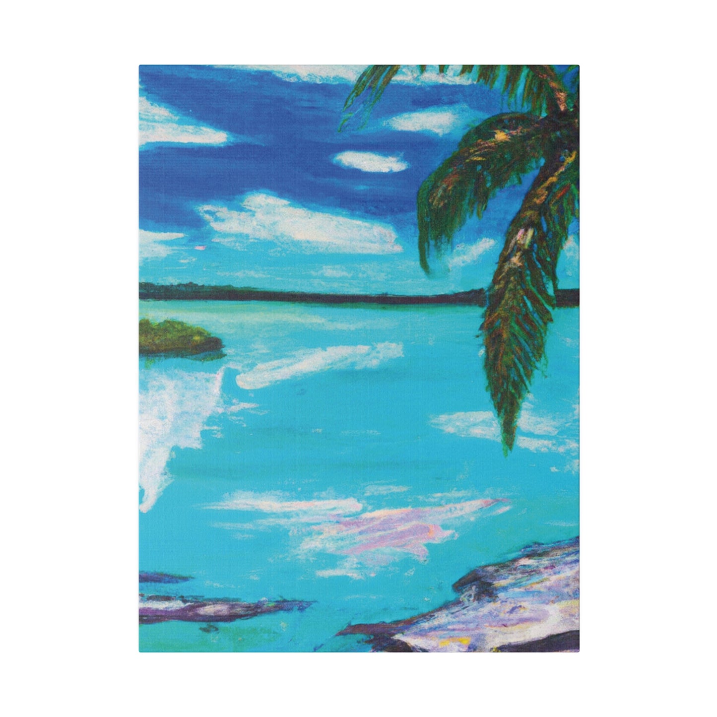 9184C - Bahamas Ocean Painting Print | Bahamas | Ocean | Beach | Poster | Home Decor | Wall Art | Canvas