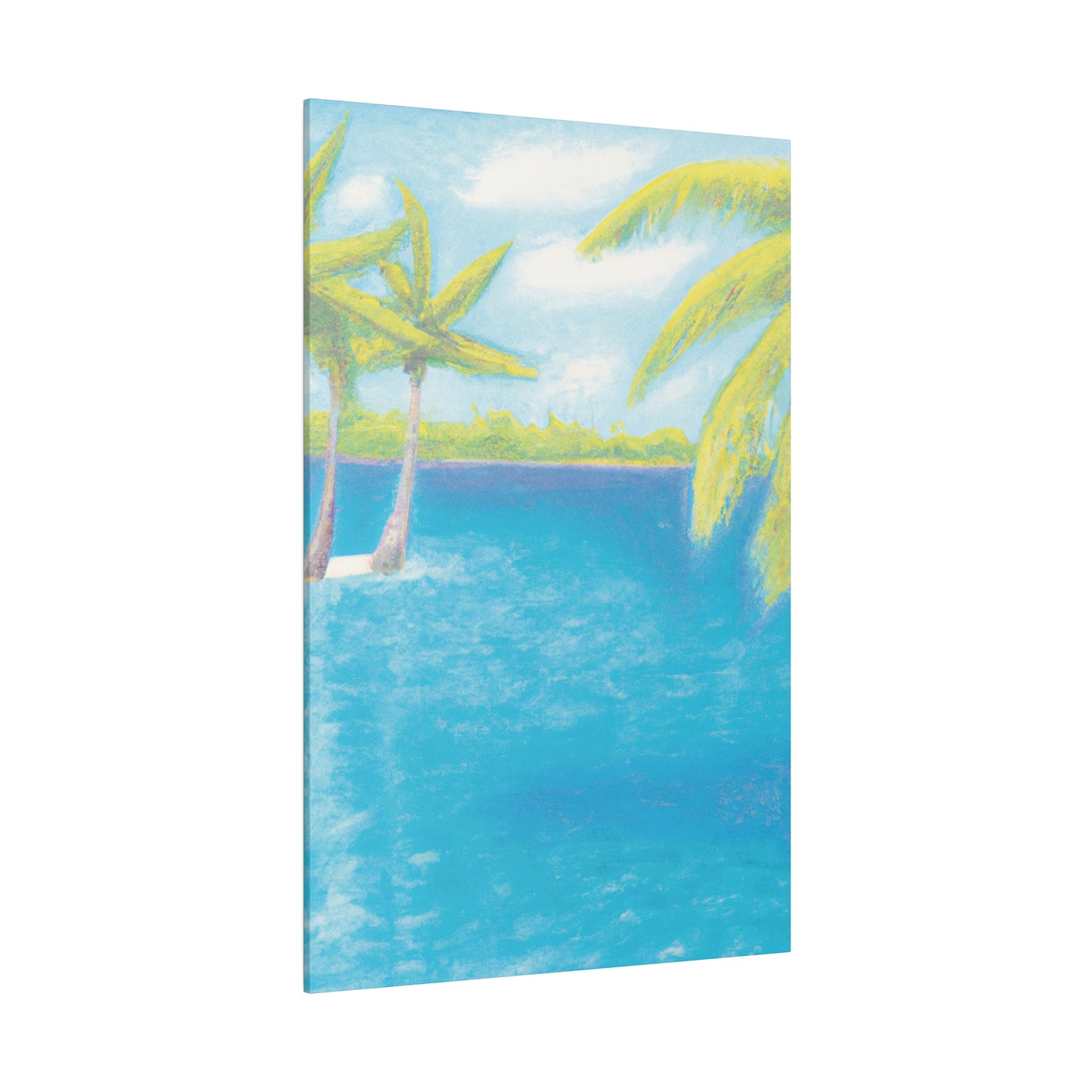 9254V - Bahamas Ocean Painting Print | Bahamas | Ocean | Beach | Poster | Home Decor | Wall Art | Canvas