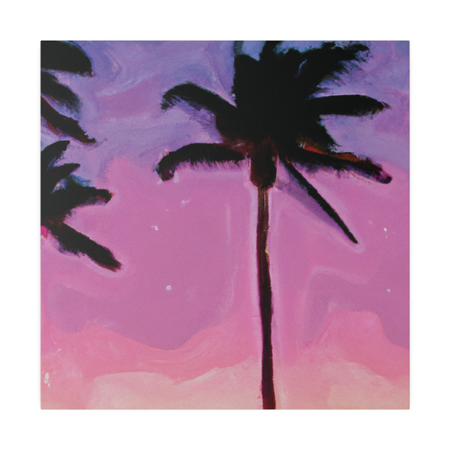 7801Y - Miami Beach Sunset Painting Print | Miami | Beach | Sunset | Poster | Home Decor | Wall Art | Canvas