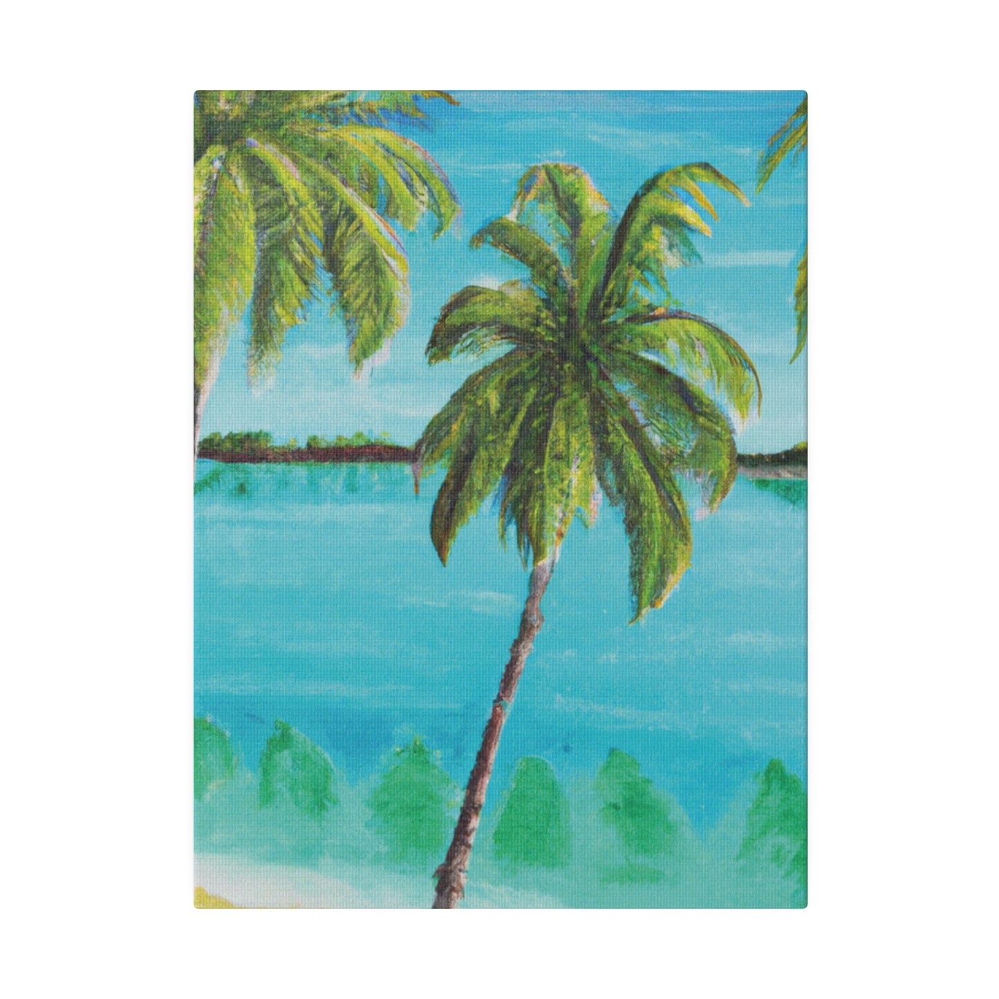 6598N - Bahamas Ocean Painting Print | Bahamas | Ocean | Beach | Poster | Home Decor | Wall Art | Canvas