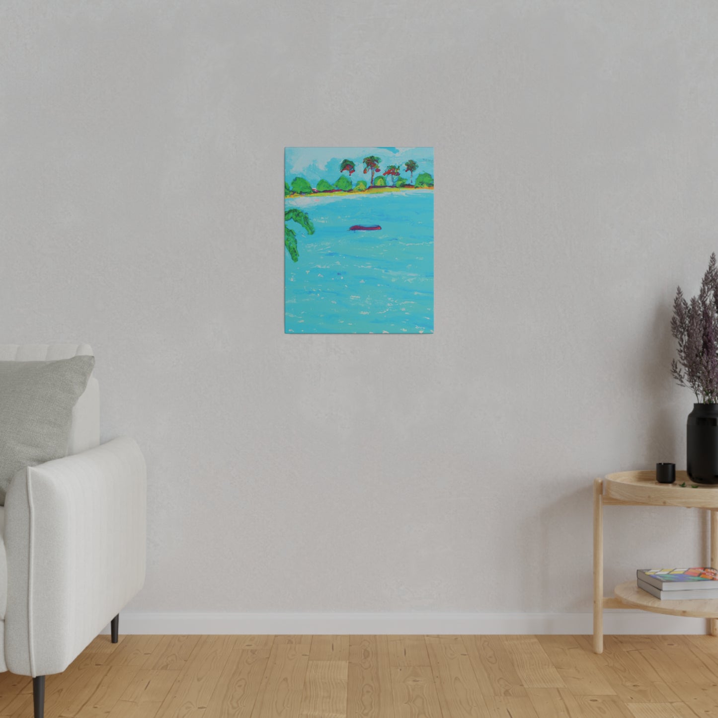 7481H - Bahamas Ocean Painting Print | Bahamas | Ocean | Beach | Poster | Home Decor | Wall Art | Canvas