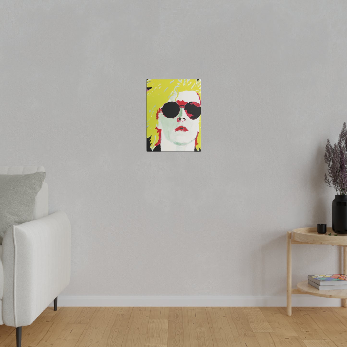 6289X - Rockstar Painting Print | Face | Abstract | Poster | Home Decor | Wall Art | Music Art | Canvas