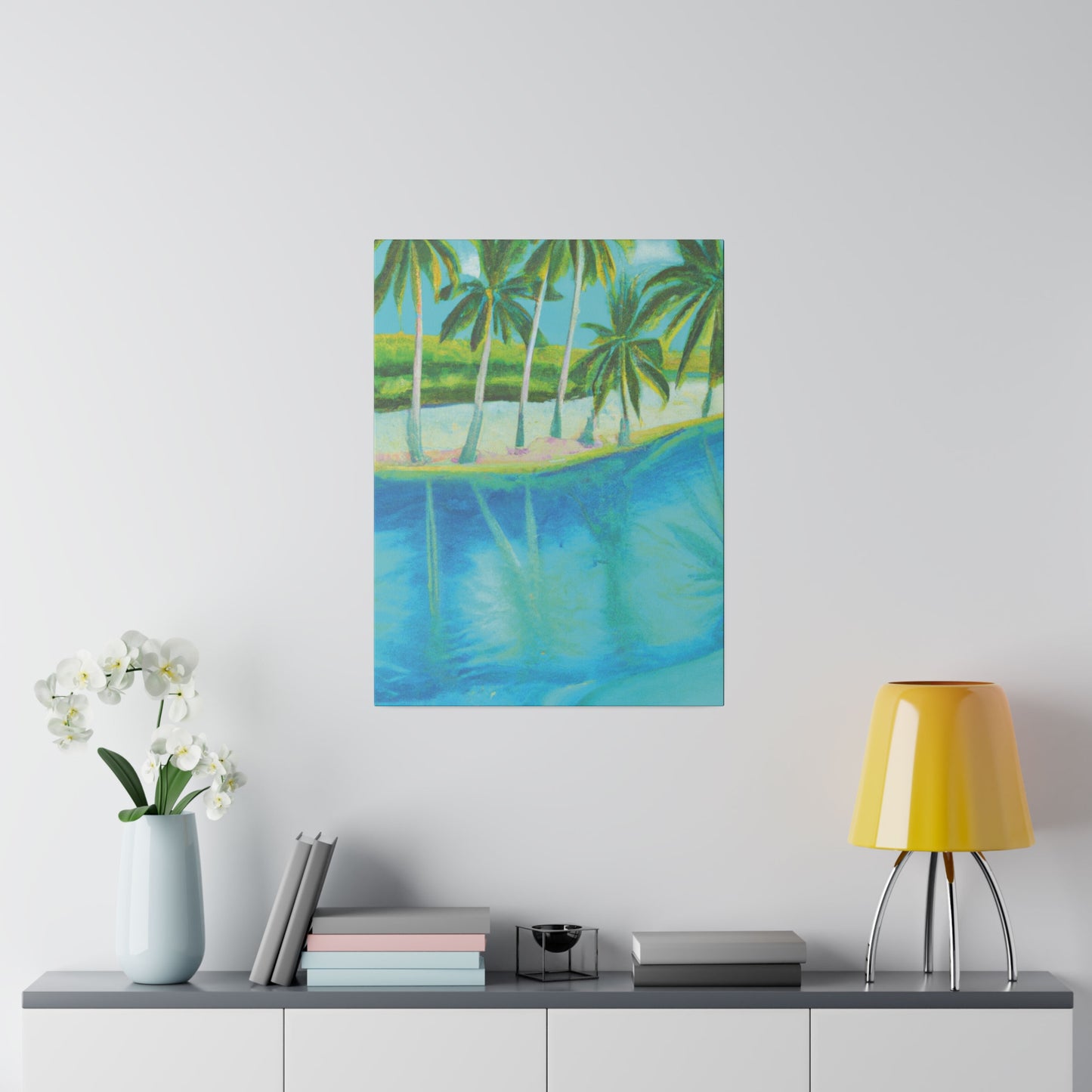 5436R - Bahamas Ocean Painting Print | Bahamas | Ocean | Beach | Poster | Home Decor | Wall Art | Canvas