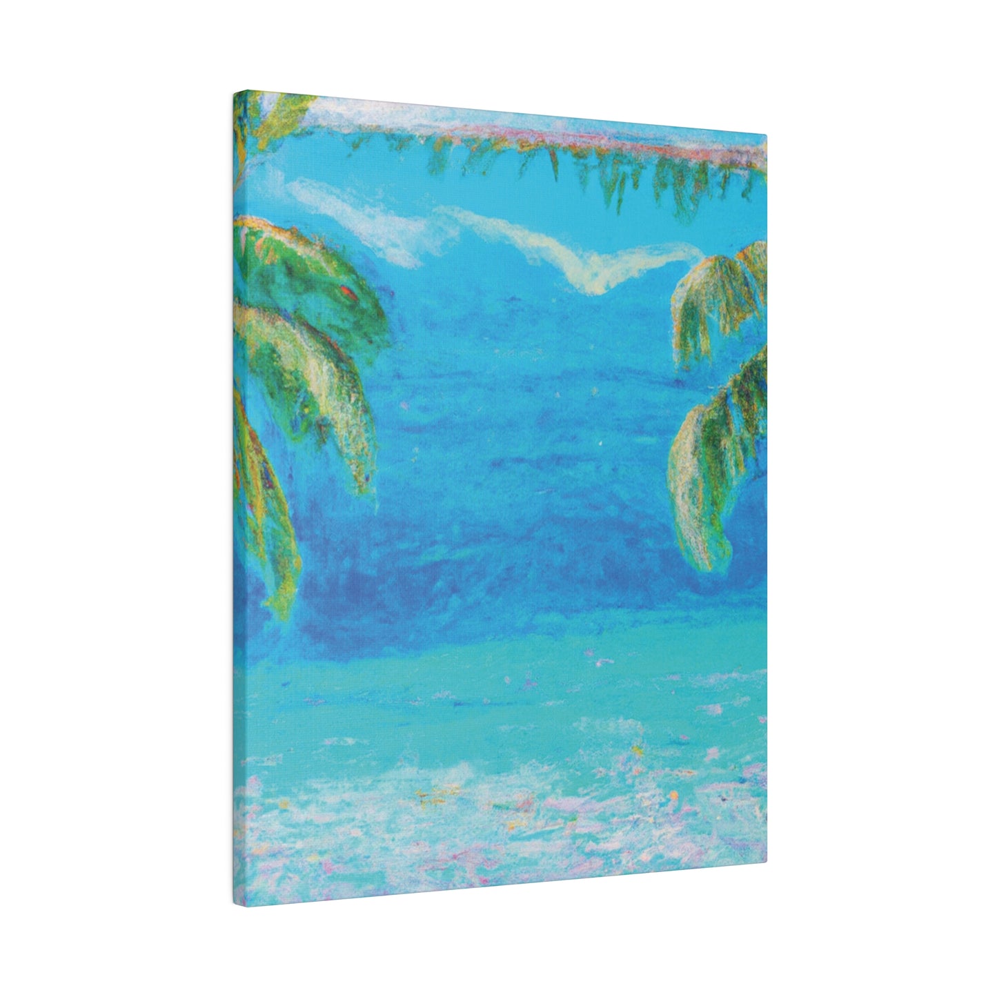 8159P - Bahamas Ocean Painting Print | Bahamas | Ocean | Beach | Poster | Home Decor | Wall Art | Canvas