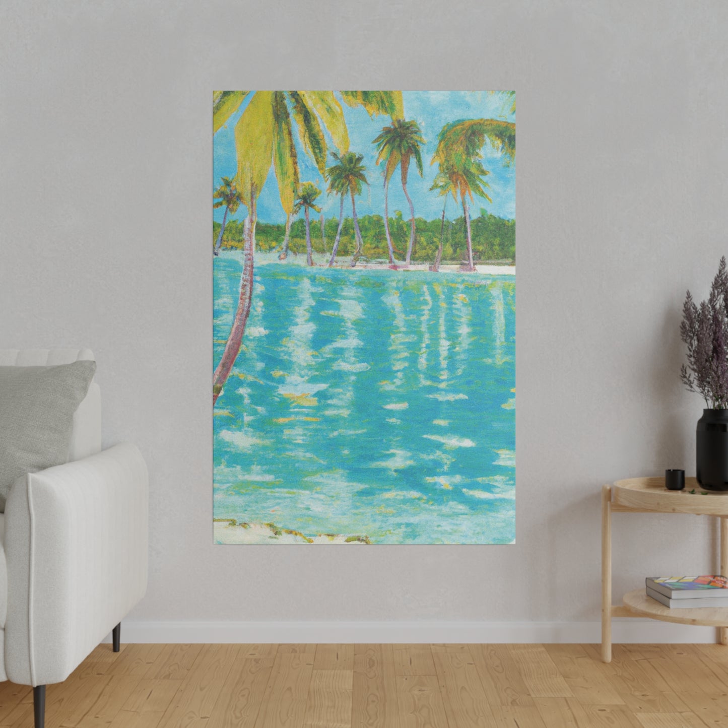 8537R - Bahamas Ocean Painting Print | Bahamas | Ocean | Beach | Poster | Home Decor | Wall Art | Canvas