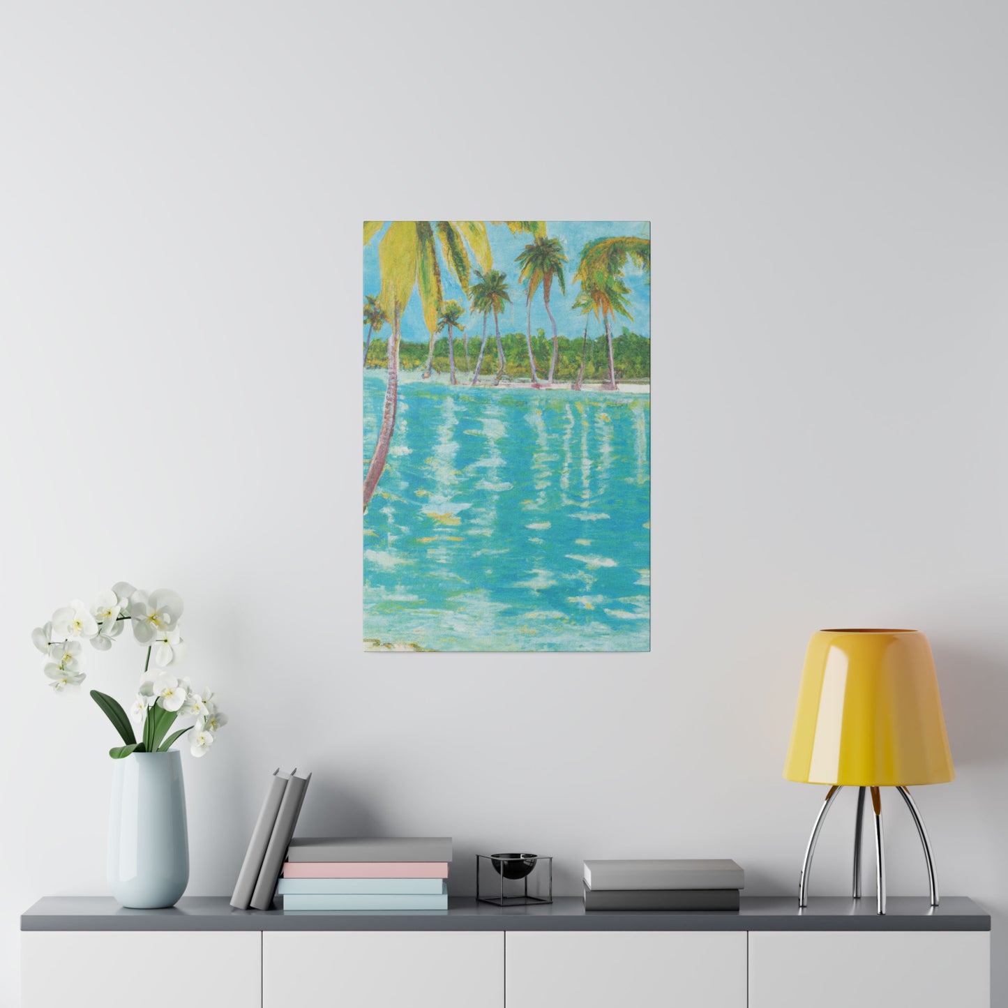 8537R - Bahamas Ocean Painting Print | Bahamas | Ocean | Beach | Poster | Home Decor | Wall Art | Canvas