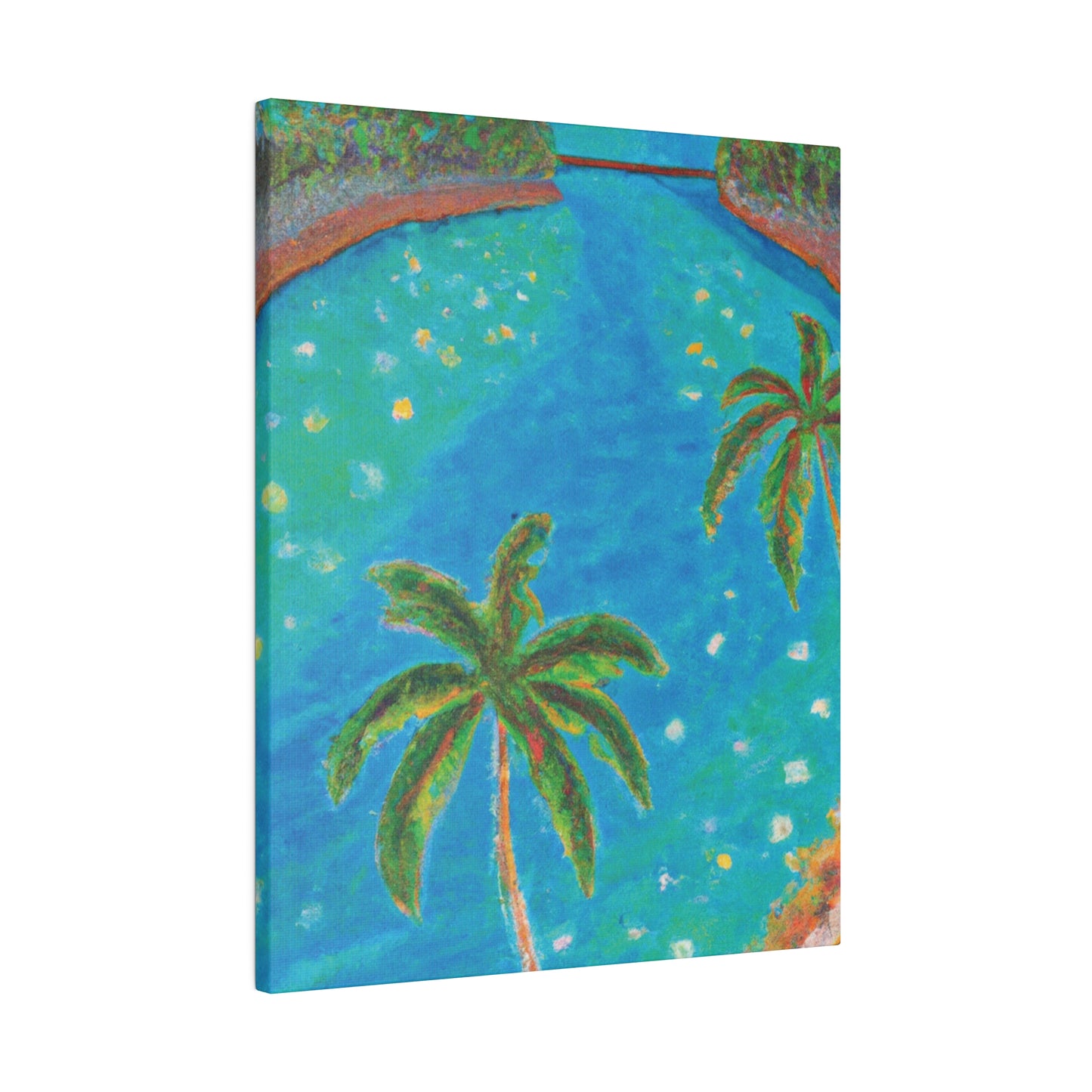 3827C - Bahamas Ocean Painting Print | Bahamas | Ocean | Beach | Poster | Home Decor | Wall Art | Canvas