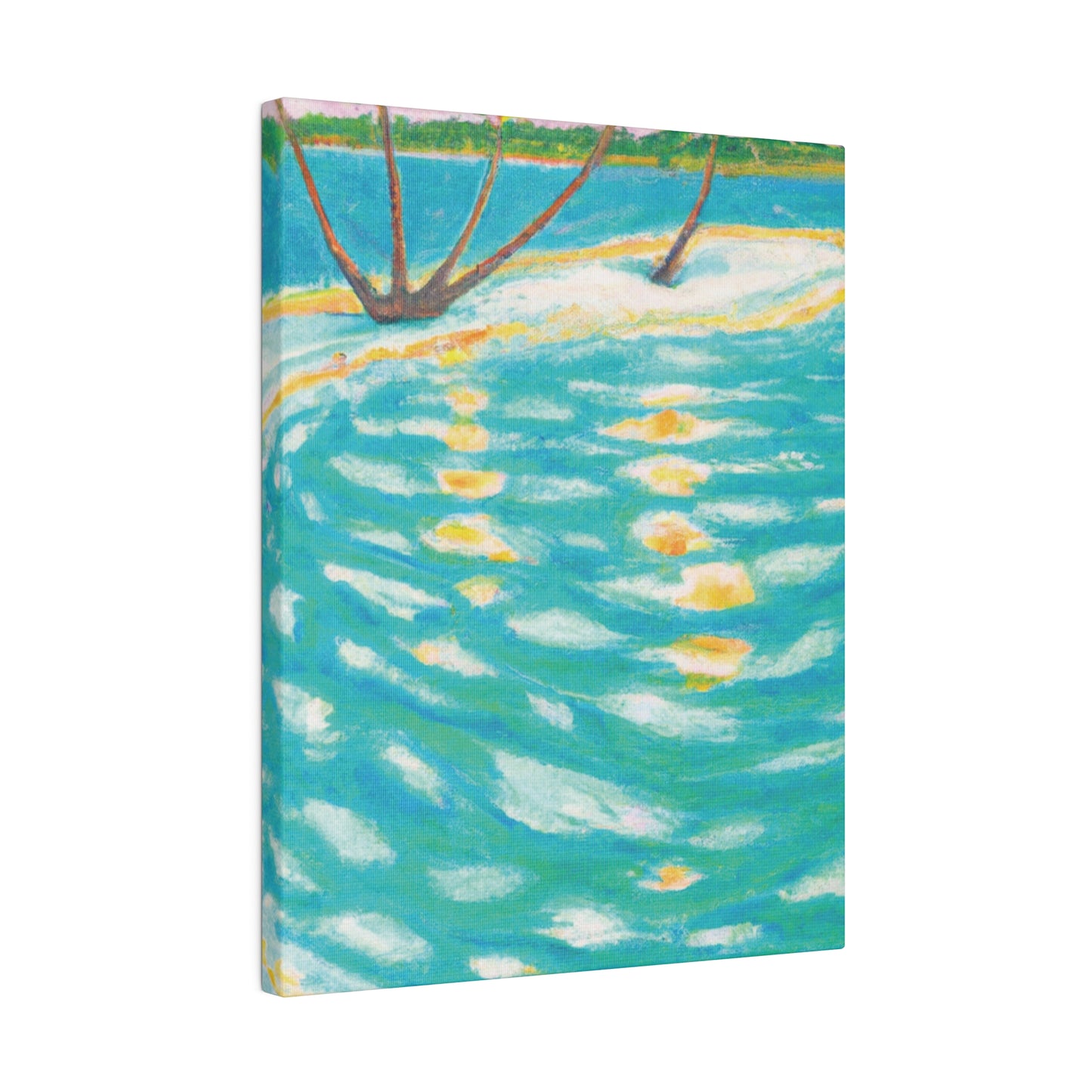 9029O - Bahamas Ocean Painting Print | Bahamas | Ocean | Beach | Poster | Home Decor | Wall Art | Canvas