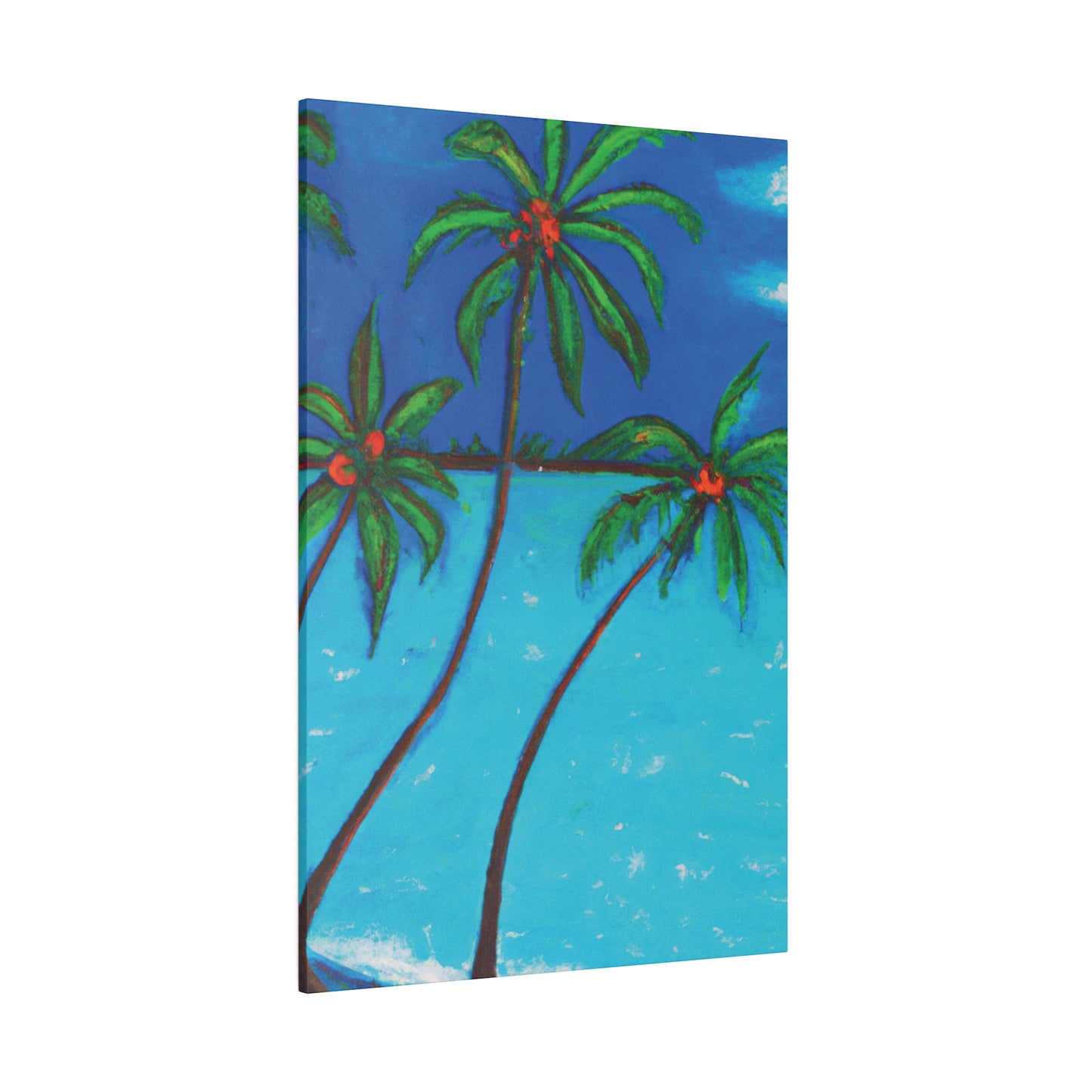 9305W - Bahamas Ocean Painting Print | Bahamas | Ocean | Beach | Poster | Home Decor | Wall Art | Canvas