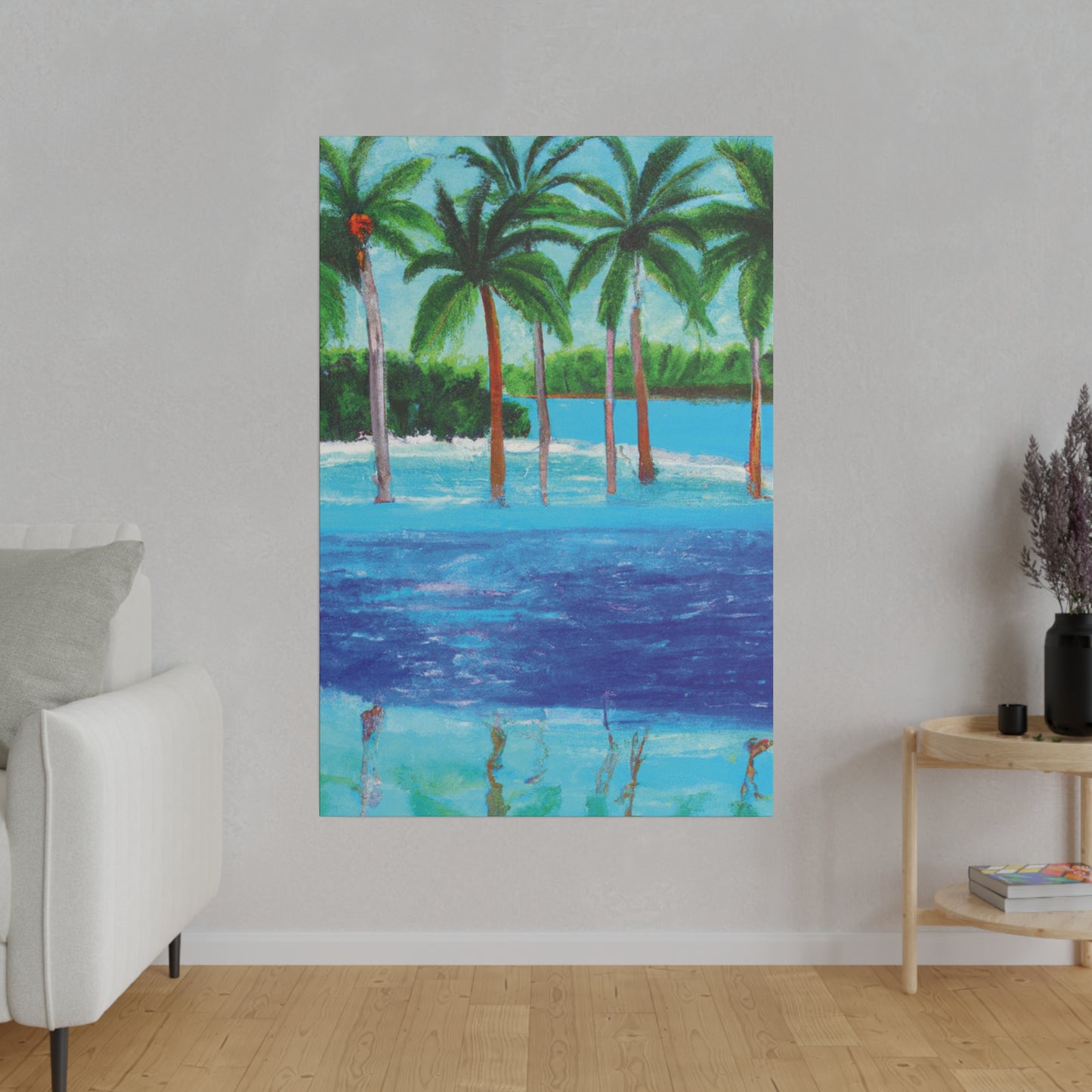 4563X - Bahamas Ocean Painting Print | Bahamas | Ocean | Beach | Poster | Home Decor | Wall Art | Canvas