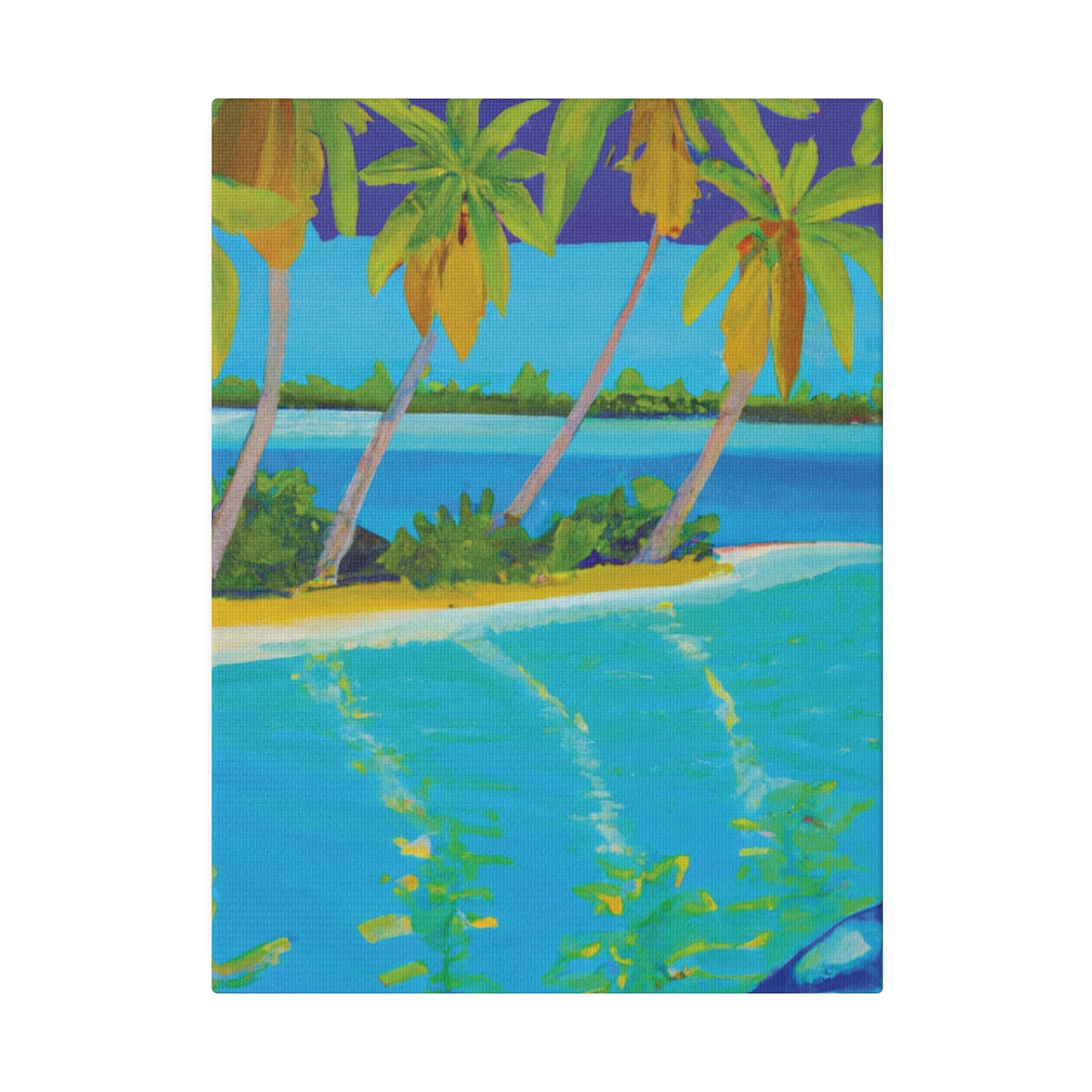 8347B - Bahamas Ocean Painting Print | Bahamas | Ocean | Beach | Poster | Home Decor | Wall Art | Canvas