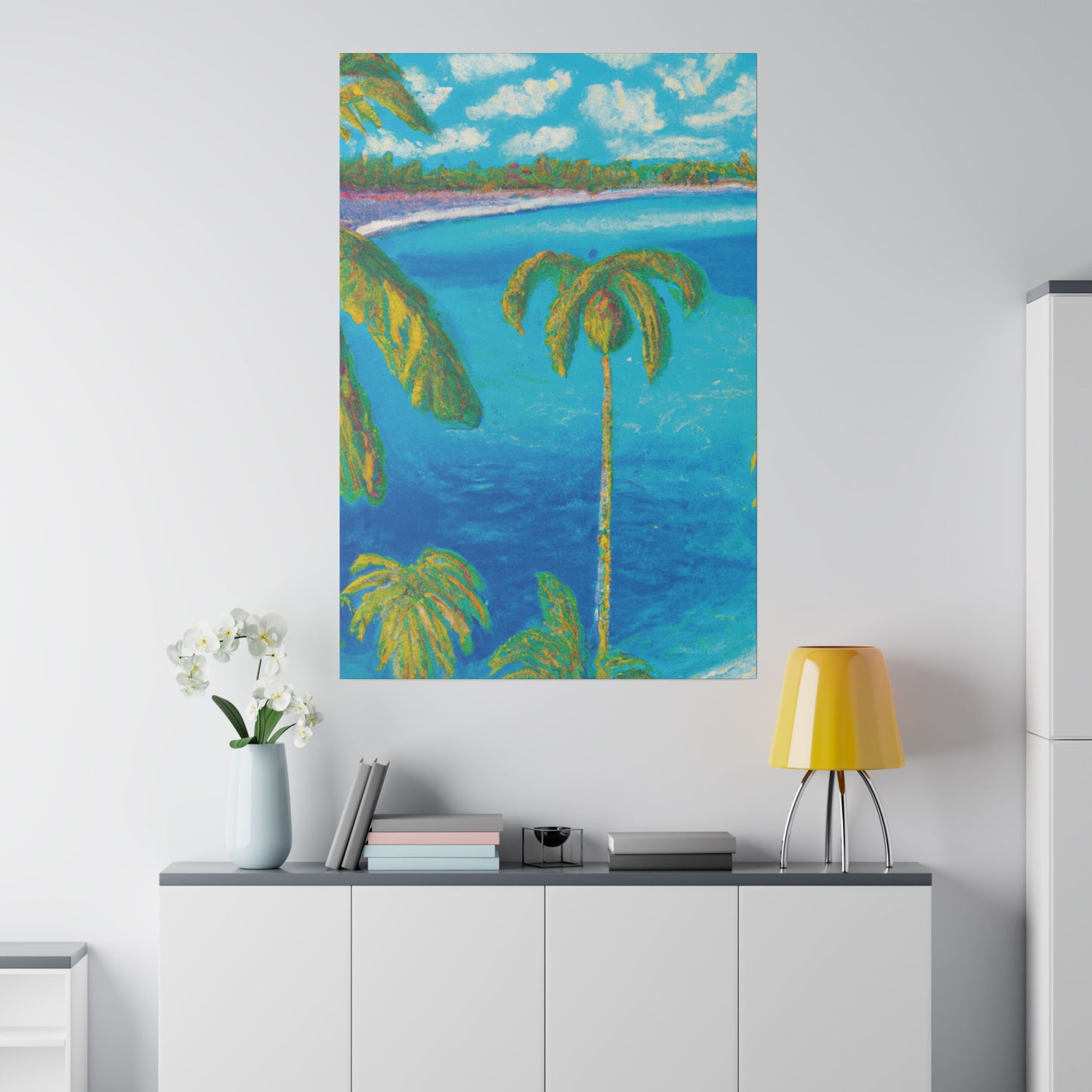 4651B - Bahamas Ocean Painting Print | Bahamas | Ocean | Beach | Poster | Home Decor | Wall Art | Canvas