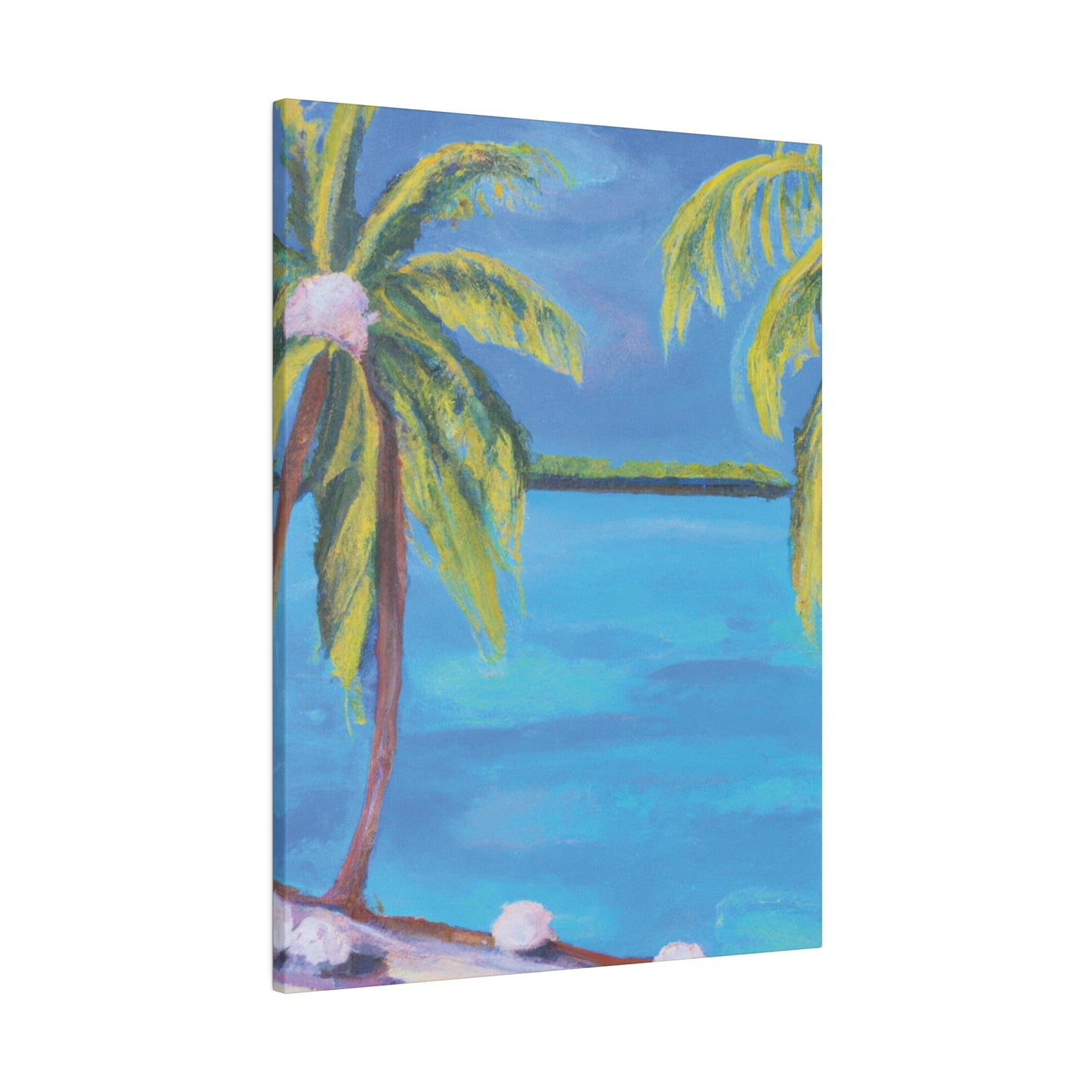 8164W - Bahamas Ocean Painting Print | Bahamas | Ocean | Beach | Poster | Home Decor | Wall Art | Canvas