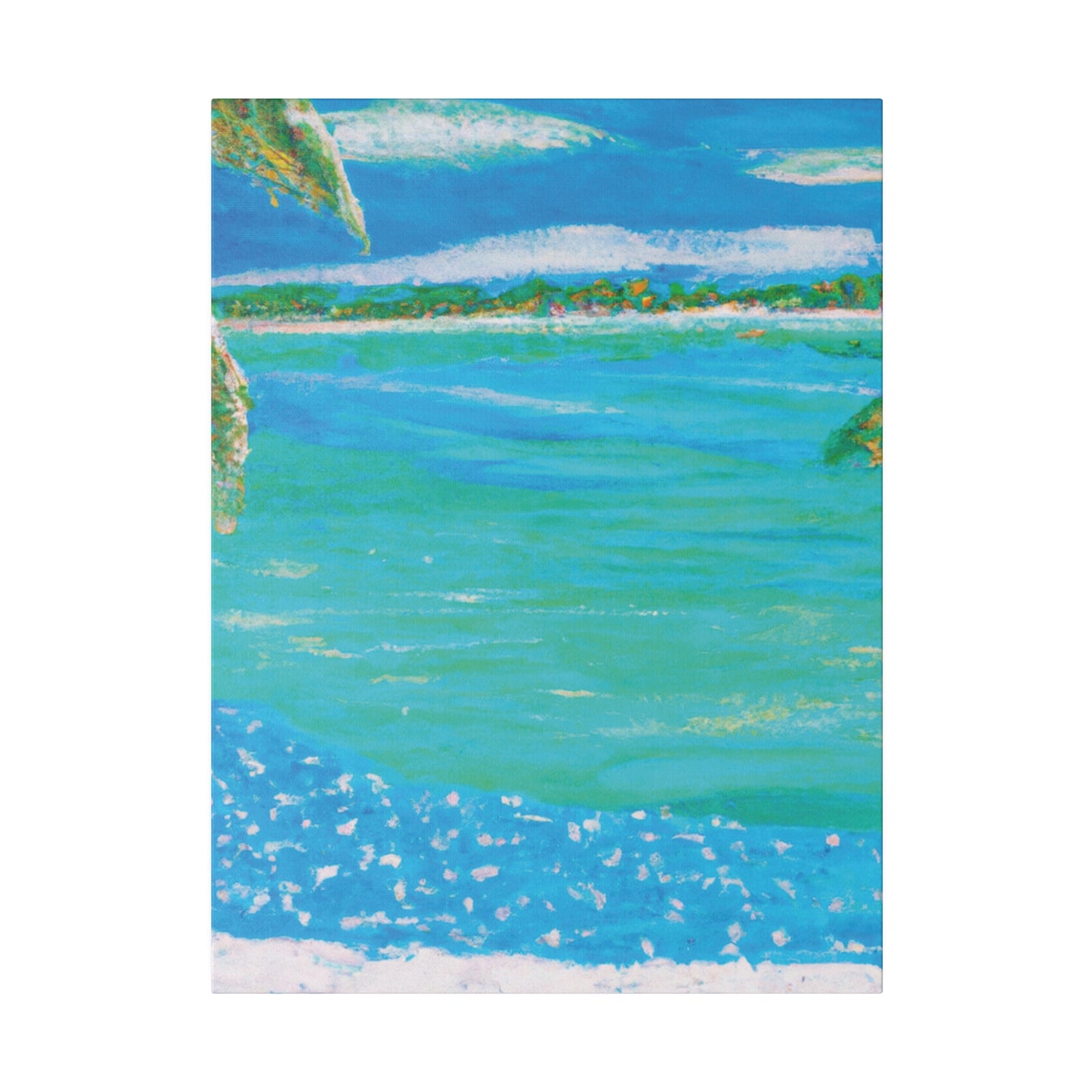 4740W - Bahamas Ocean Painting Print | Bahamas | Ocean | Beach | Poster | Home Decor | Wall Art | Canvas