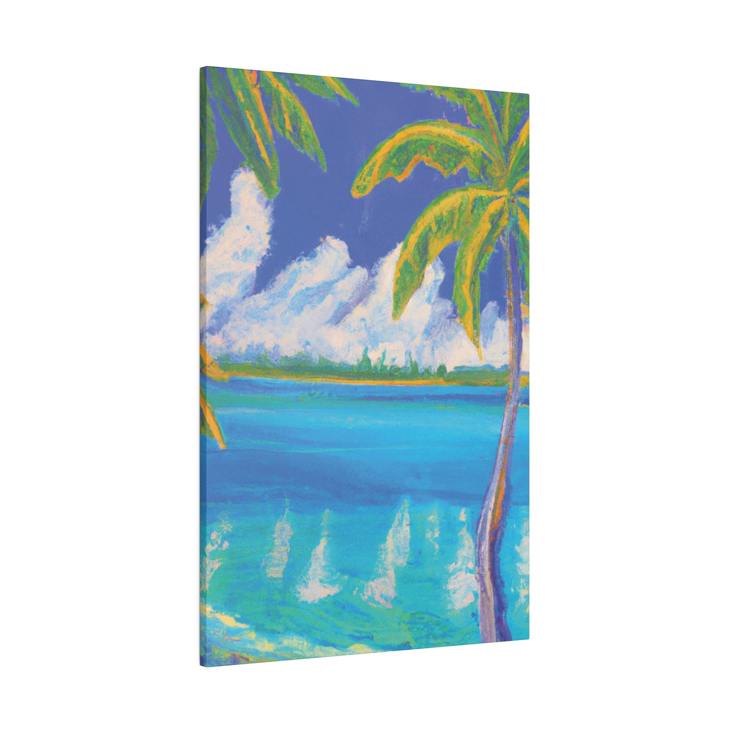 3054I - Bahamas Ocean Painting Print | Bahamas | Ocean | Beach | Poster | Home Decor | Wall Art | Canvas