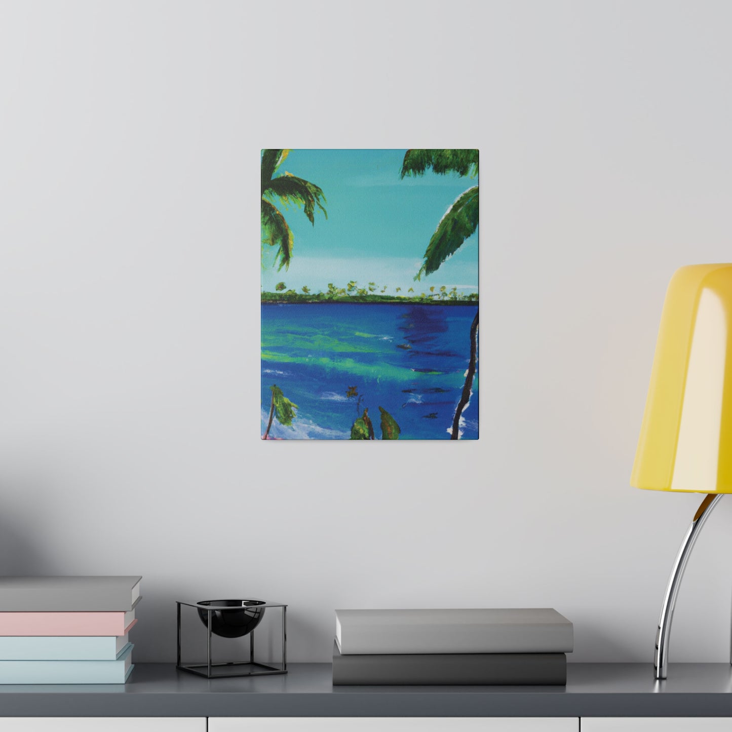 5491V - Bahamas Ocean Painting Print | Bahamas | Ocean | Beach | Poster | Home Decor | Wall Art | Canvas