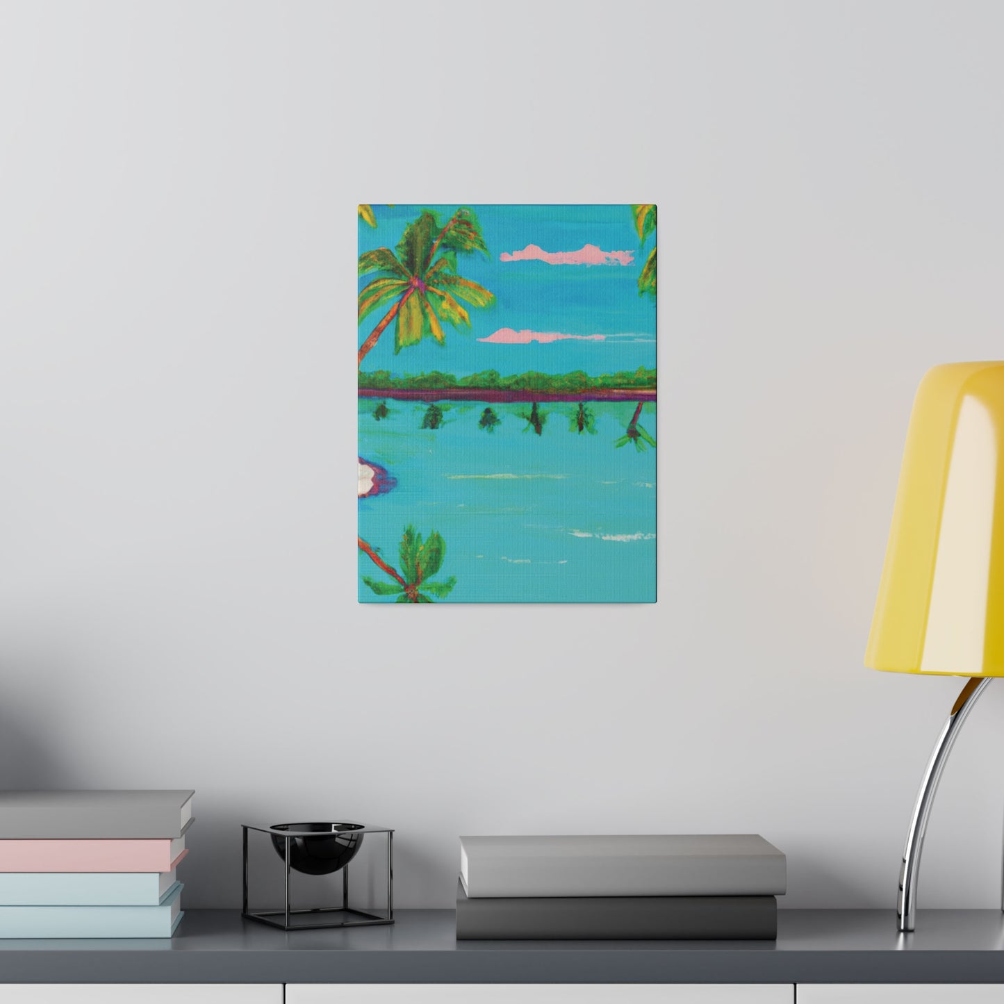 3739G - Bahamas Ocean Painting Print | Bahamas | Ocean | Beach | Poster | Home Decor | Wall Art | Canvas