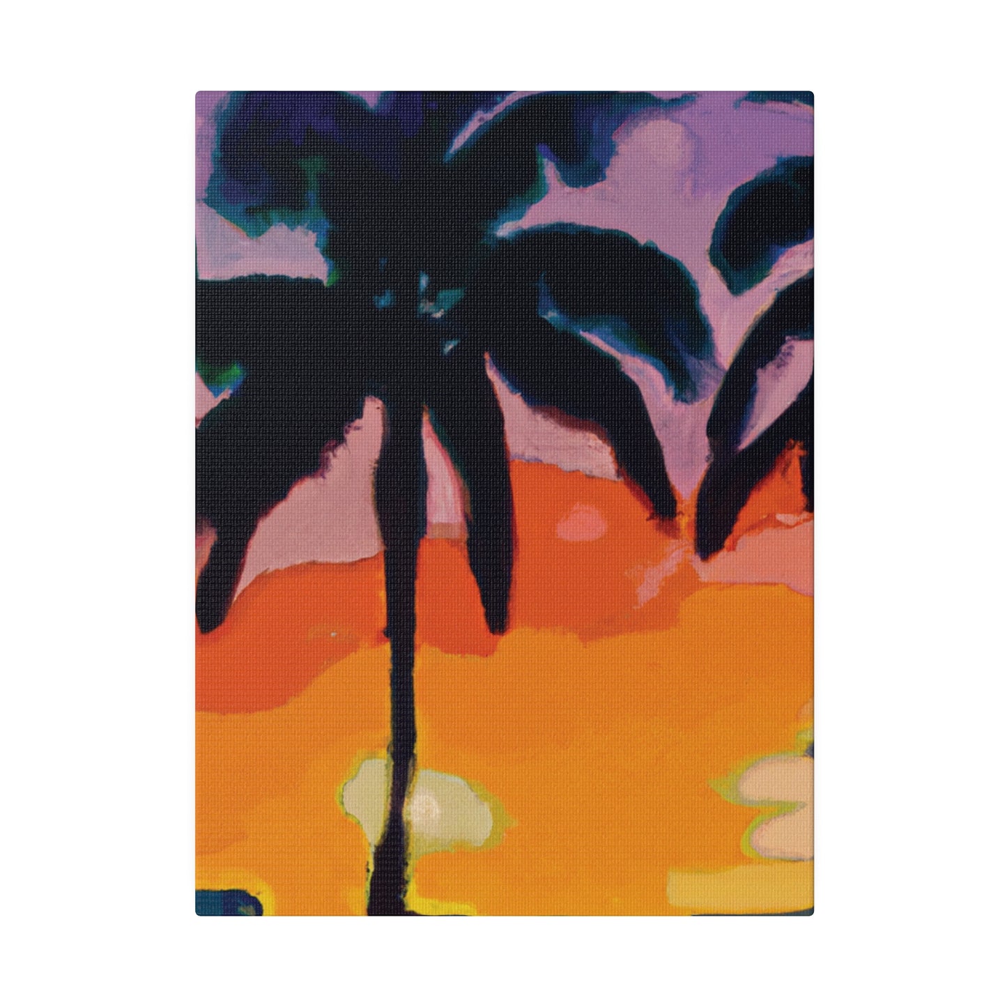 7875Z - Miami Beach Sunset Painting Print | Miami | Beach | Sunset | Poster | Home Decor | Wall Art | Canvas