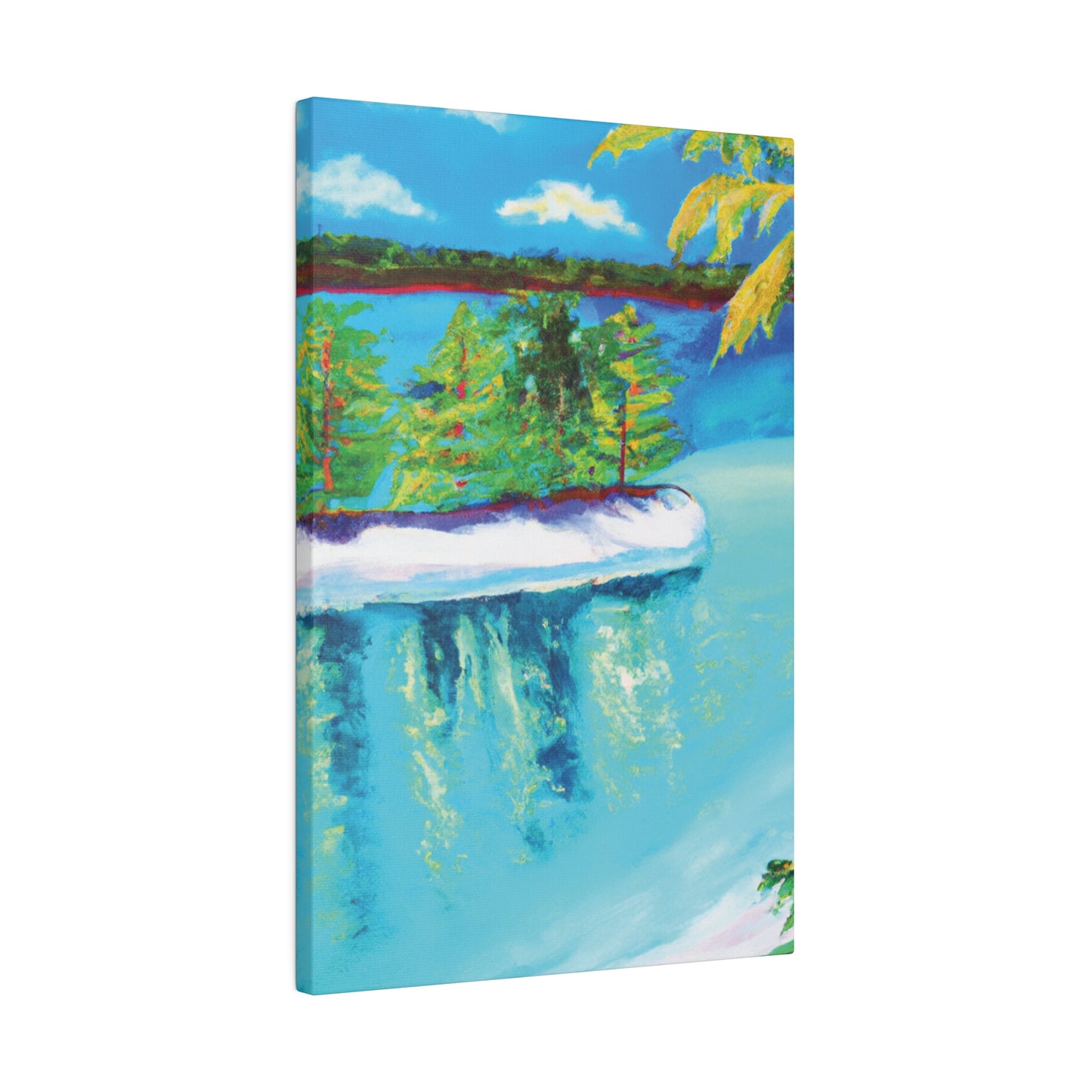 7186C - Bahamas Ocean Painting Print | Bahamas | Ocean | Beach | Poster | Home Decor | Wall Art | Canvas