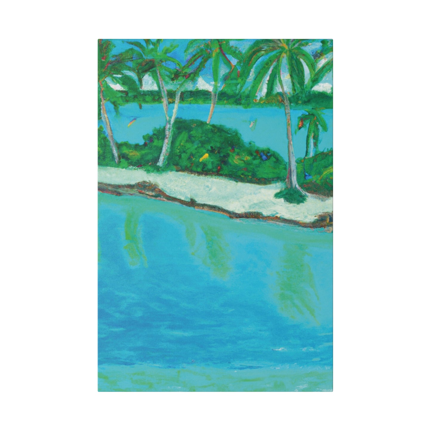 9621A - Bahamas Ocean Painting Print | Bahamas | Ocean | Beach | Poster | Home Decor | Wall Art | Canvas
