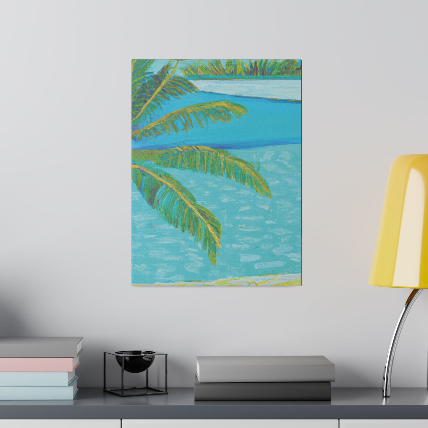 6398H - Bahamas Ocean Painting Print | Bahamas | Ocean | Beach | Poster | Home Decor | Wall Art | Canvas