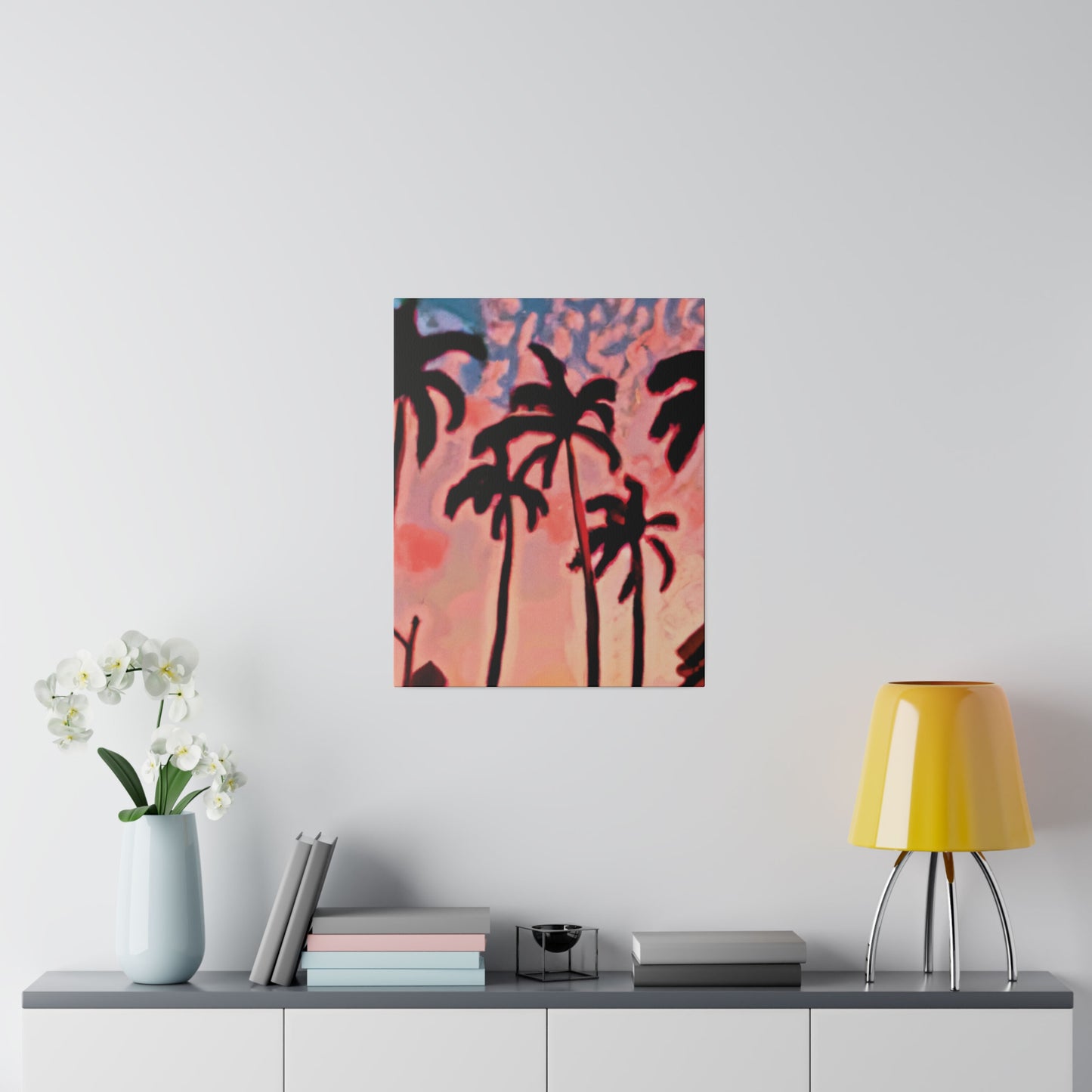 3784J - Miami Beach Sunset Painting Print | Miami | Beach | Sunset | Poster | Home Decor | Wall Art | Canvas