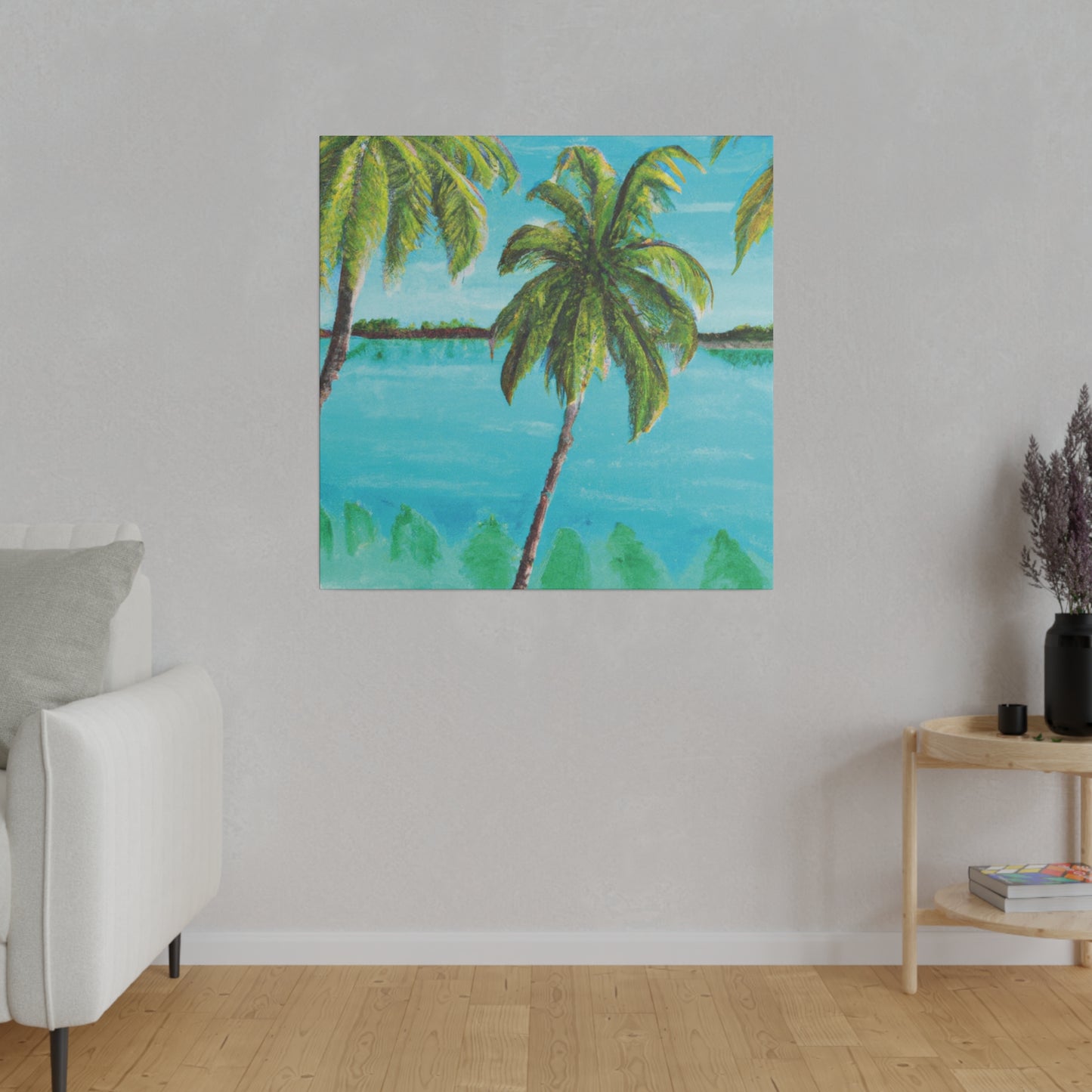 6598N - Bahamas Ocean Painting Print | Bahamas | Ocean | Beach | Poster | Home Decor | Wall Art | Canvas