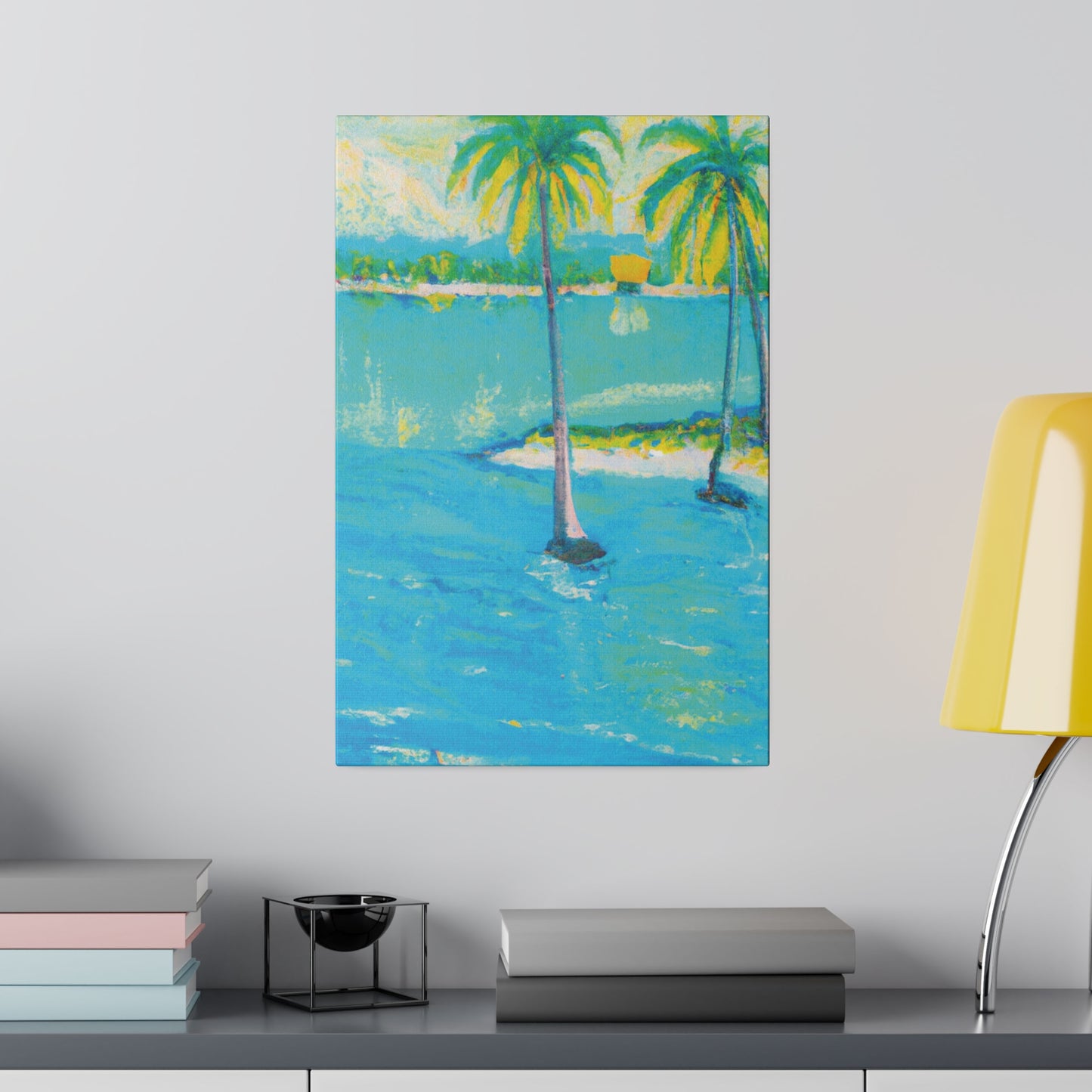 9652X - Bahamas Ocean Painting Print | Bahamas | Ocean | Beach | Poster | Home Decor | Wall Art | Canvas