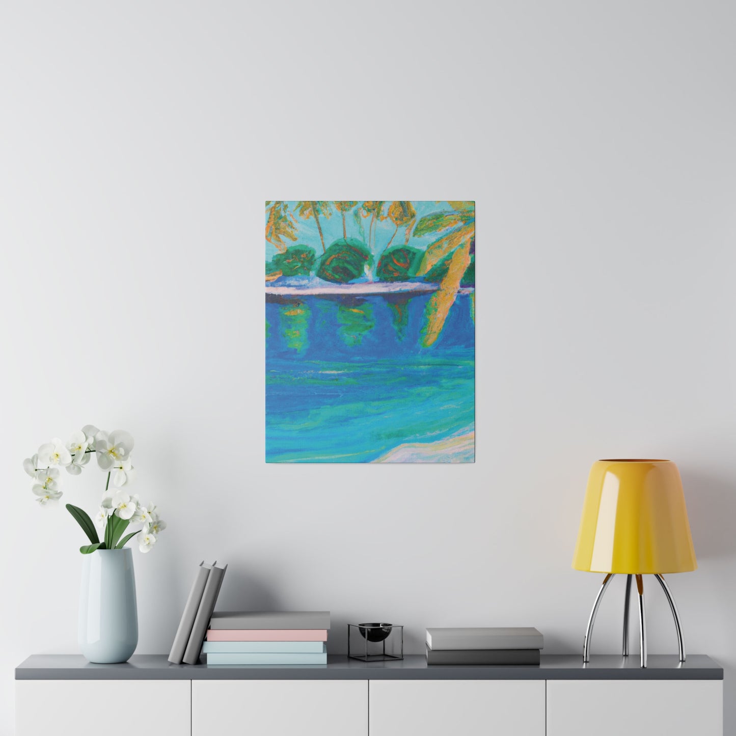 8975V - Bahamas Ocean Painting Print | Bahamas | Ocean | Beach | Poster | Home Decor | Wall Art | Canvas