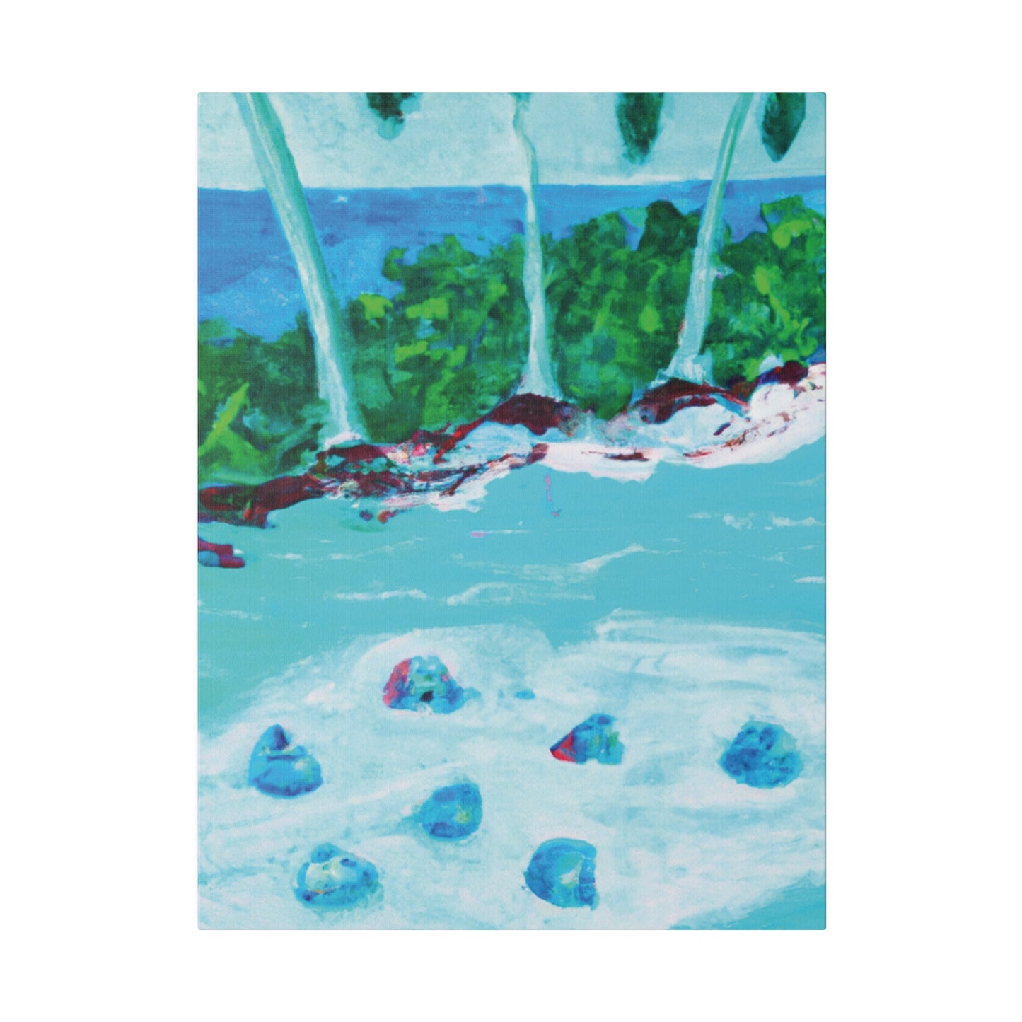 6791E - Bahamas Ocean Painting Print | Bahamas | Ocean | Beach | Poster | Home Decor | Wall Art | Canvas