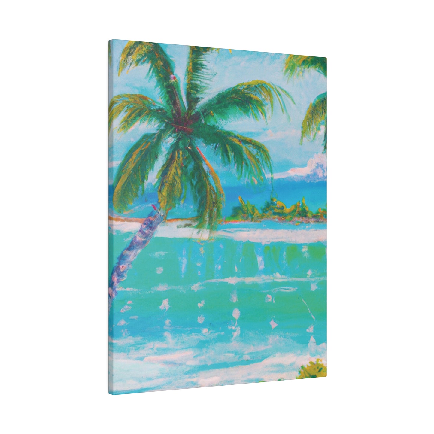 9452K - Bahamas Ocean Painting Print | Bahamas | Ocean | Beach | Poster | Home Decor | Wall Art | Canvas