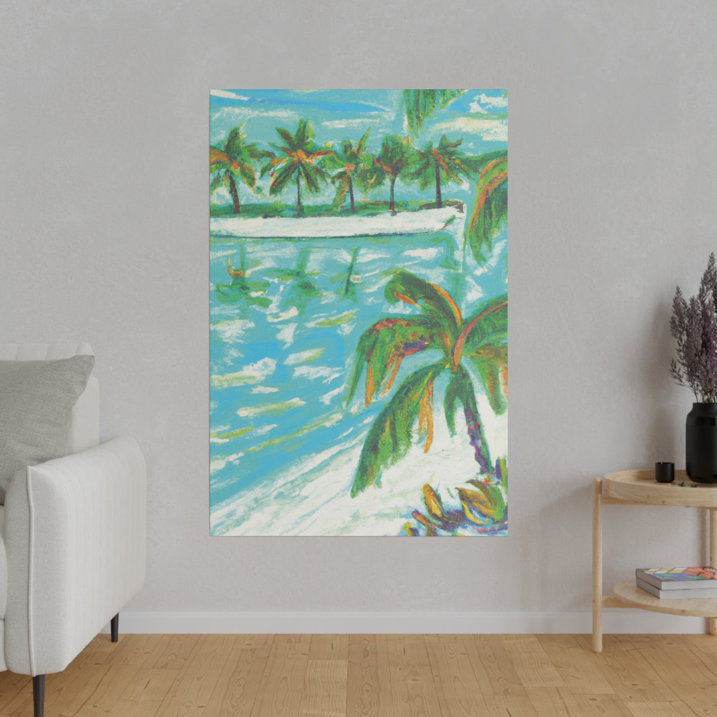 7103O - Bahamas Ocean Painting Print | Bahamas | Ocean | Beach | Poster | Home Decor | Wall Art | Canvas