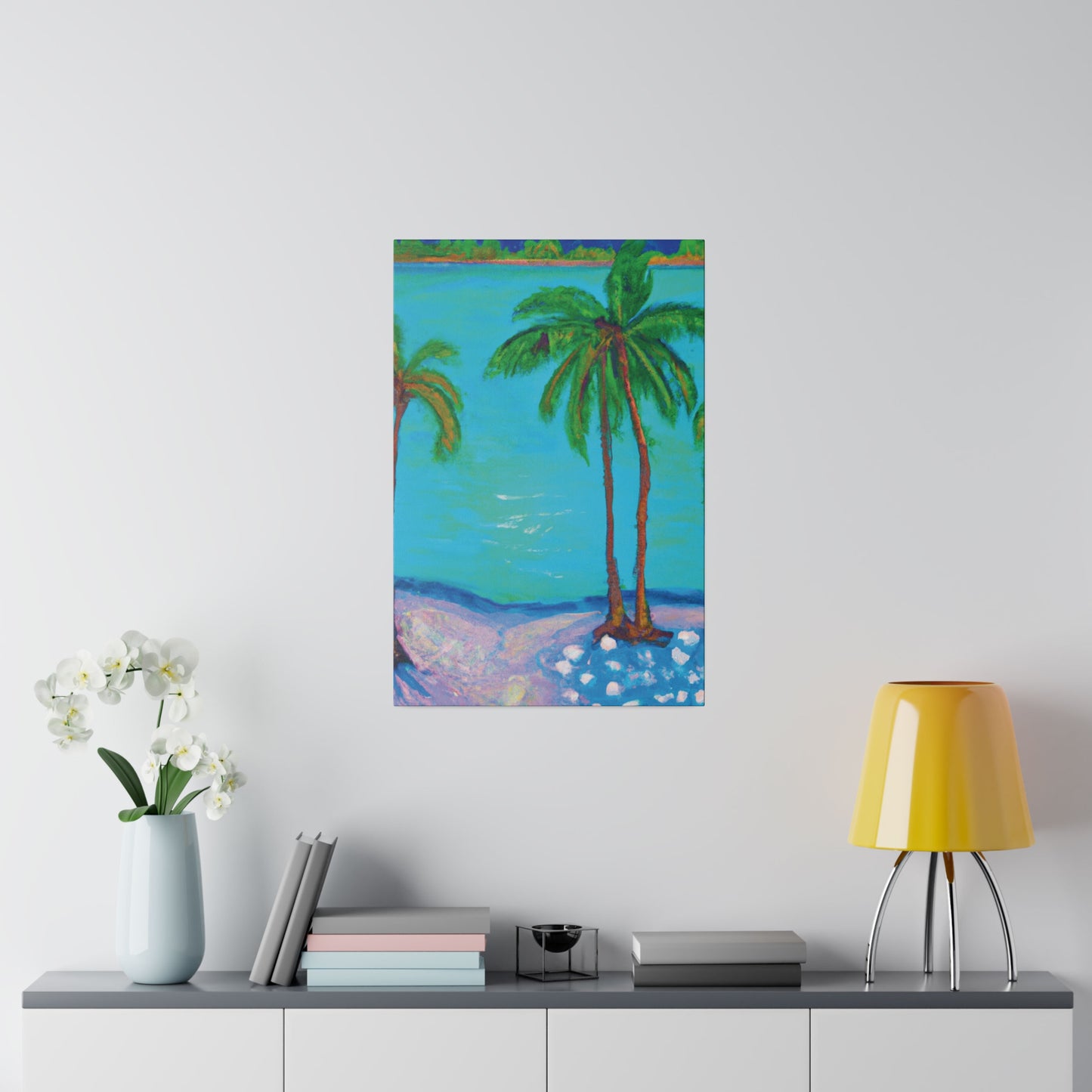 5029K - Bahamas Ocean Painting Print | Bahamas | Ocean | Beach | Poster | Home Decor | Wall Art | Canvas