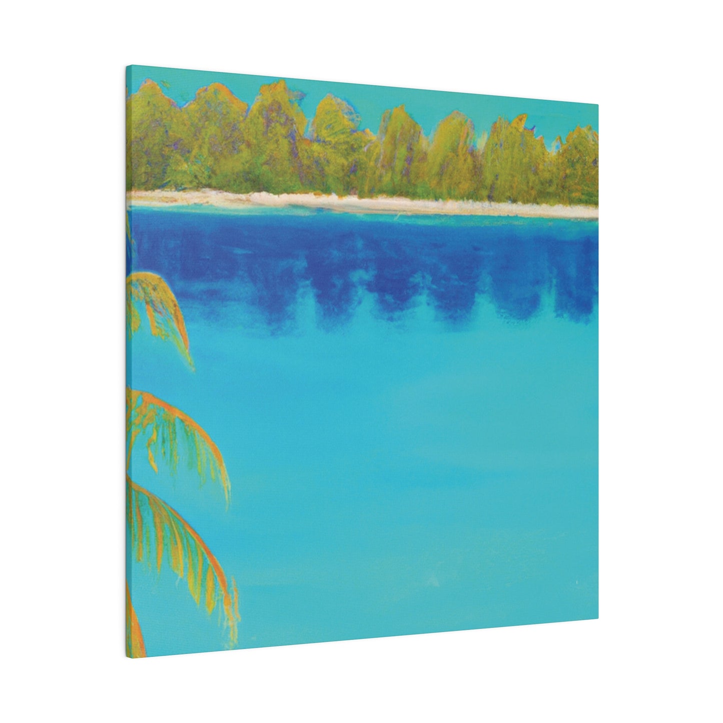 9134K - Bahamas Ocean Painting Print | Bahamas | Ocean | Beach | Poster | Home Decor | Wall Art | Canvas