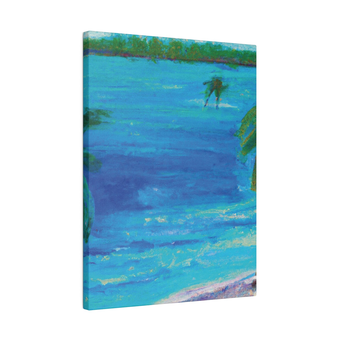 5105Q - Bahamas Ocean Painting Print | Bahamas | Ocean | Beach | Poster | Home Decor | Wall Art | Canvas