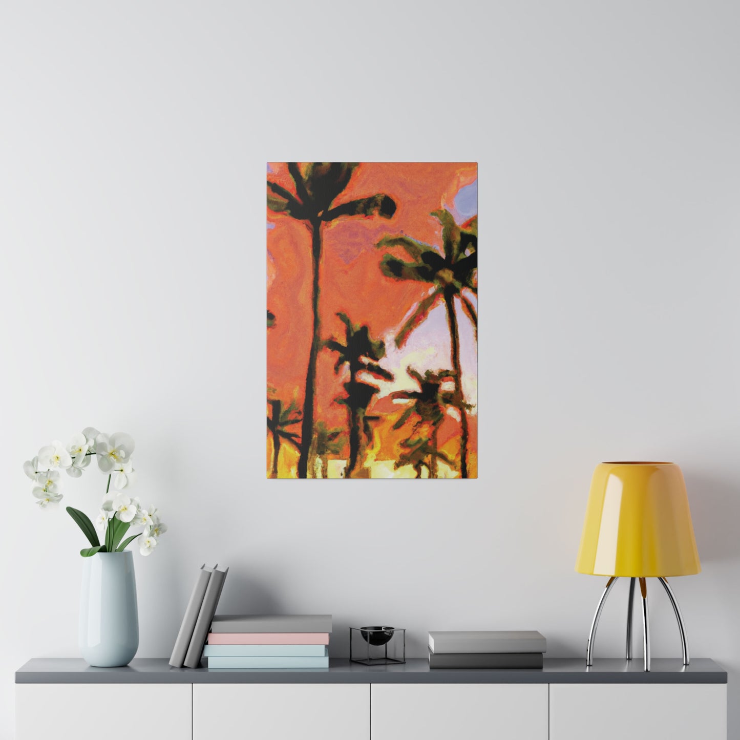 7177X - Miami Beach Sunset Painting Print | Miami | Beach | Sunset | Poster | Home Decor | Wall Art | Canvas