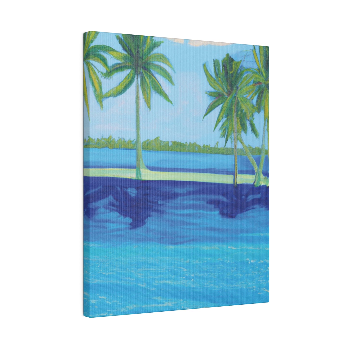 9589F - Bahamas Ocean Painting Print | Bahamas | Ocean | Beach | Poster | Home Decor | Wall Art | Canvas