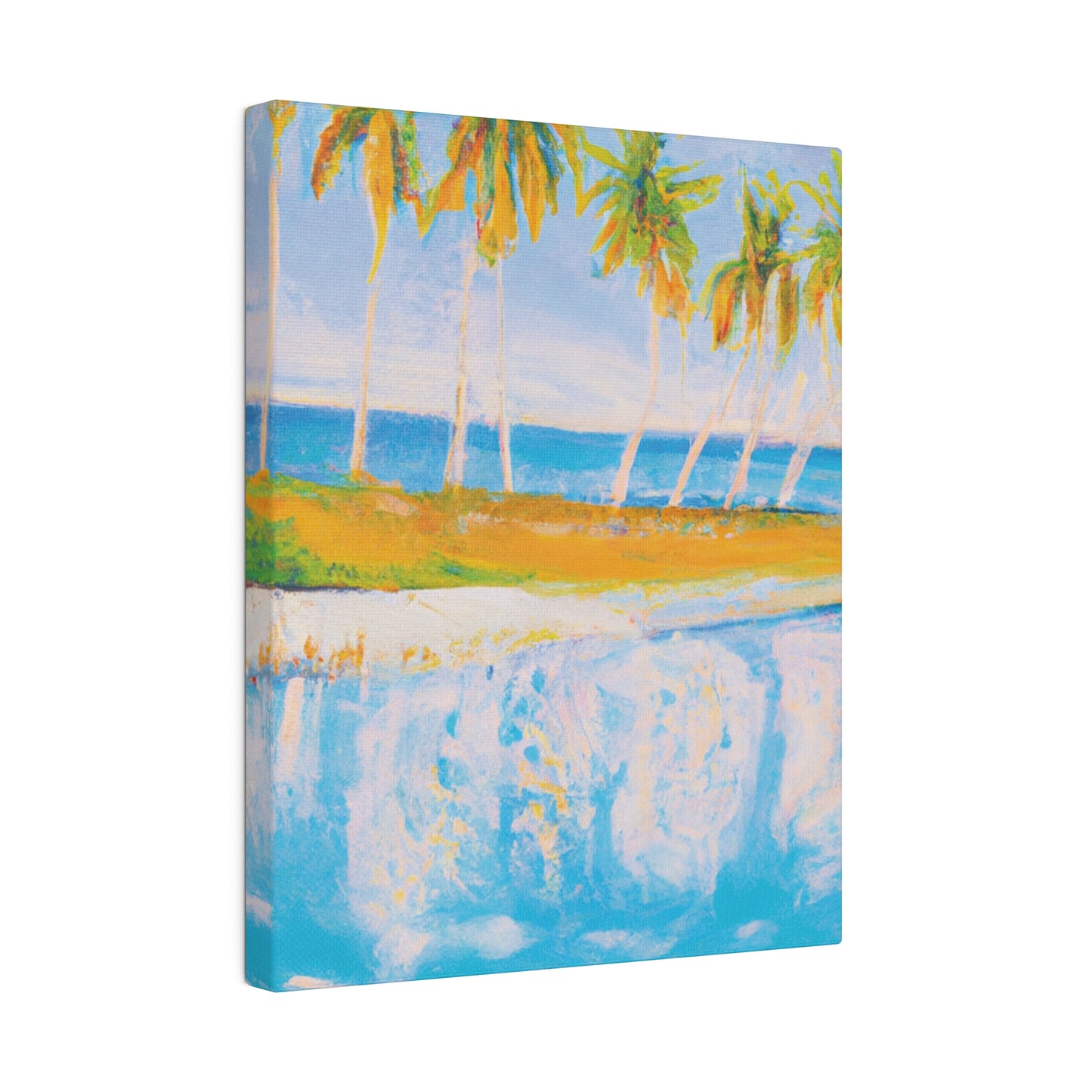 4904O - Bahamas Ocean Painting Print | Bahamas | Ocean | Beach | Poster | Home Decor | Wall Art | Canvas