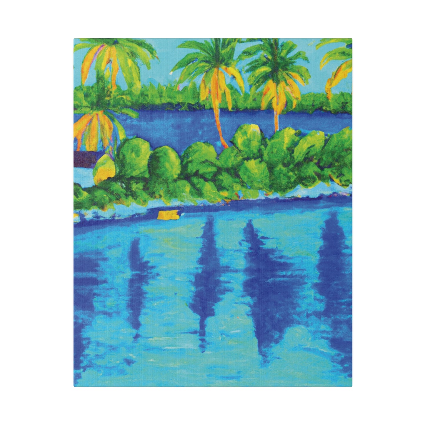825Y - Bahamas Ocean Painting Print | Bahamas | Ocean | Beach | Poster | Home Decor | Wall Art | Canvas
