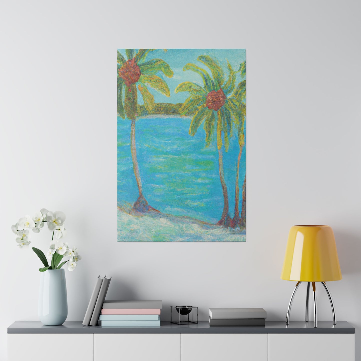 3357G - Bahamas Ocean Painting Print | Bahamas | Ocean | Beach | Poster | Home Decor | Wall Art | Canvas