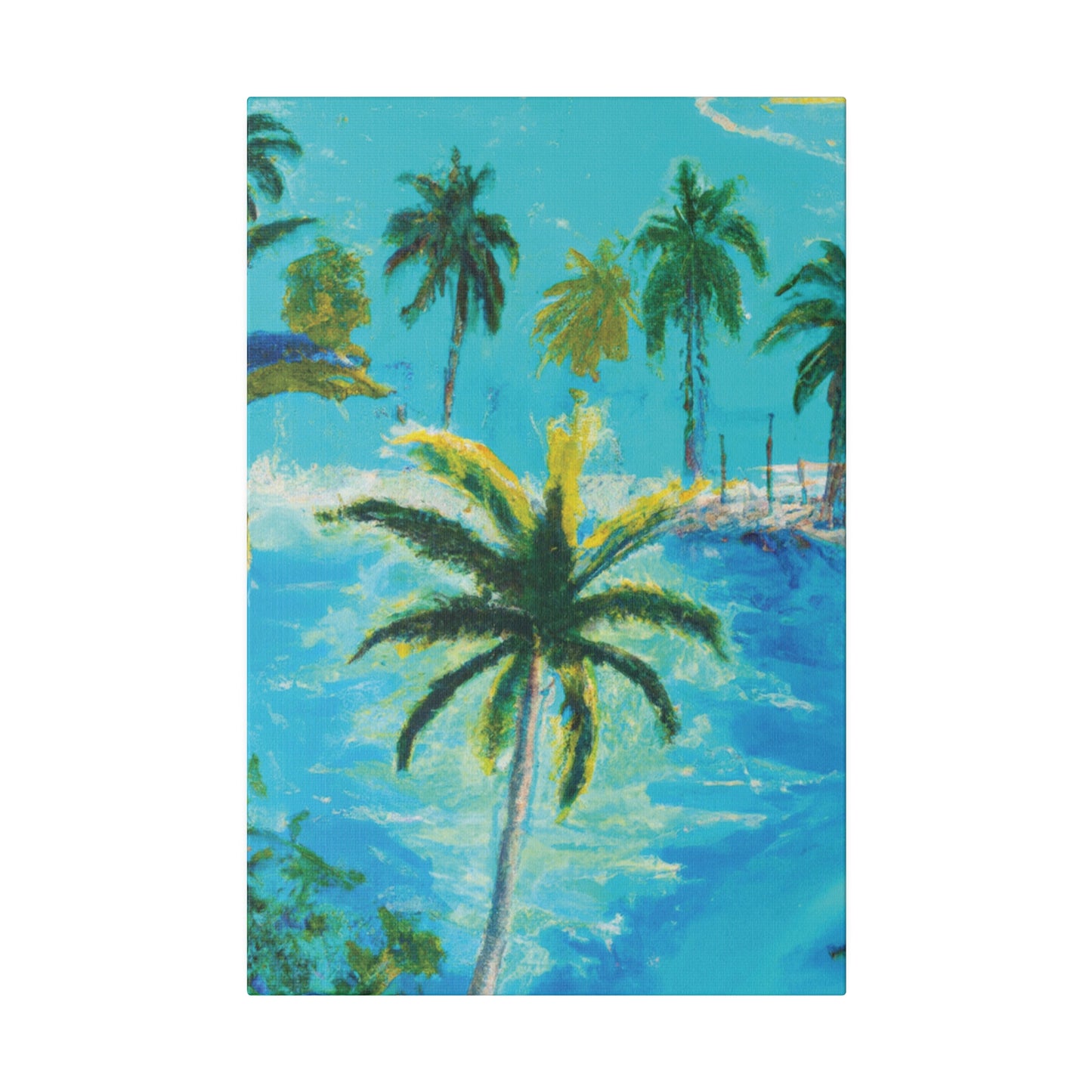 9794R - Bahamas Ocean Painting Print | Bahamas | Ocean | Beach | Poster | Home Decor | Wall Art | Canvas