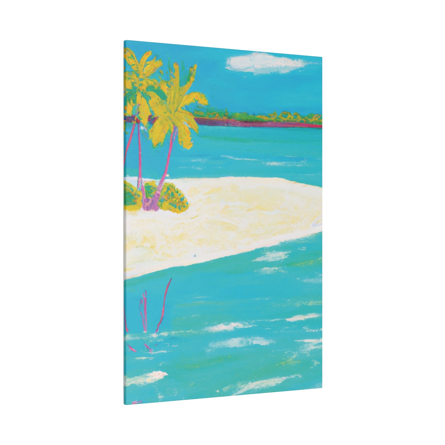 6308B - Bahamas Ocean Painting Print | Bahamas | Ocean | Beach | Poster | Home Decor | Wall Art | Canvas