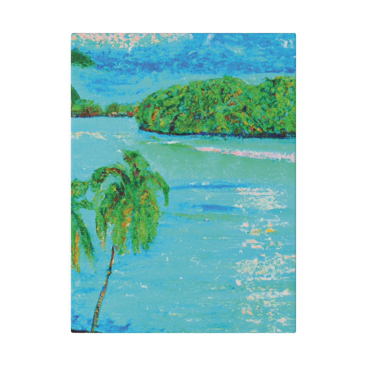 8239F - Bahamas Ocean Painting Print | Bahamas | Ocean | Beach | Poster | Home Decor | Wall Art | Canvas