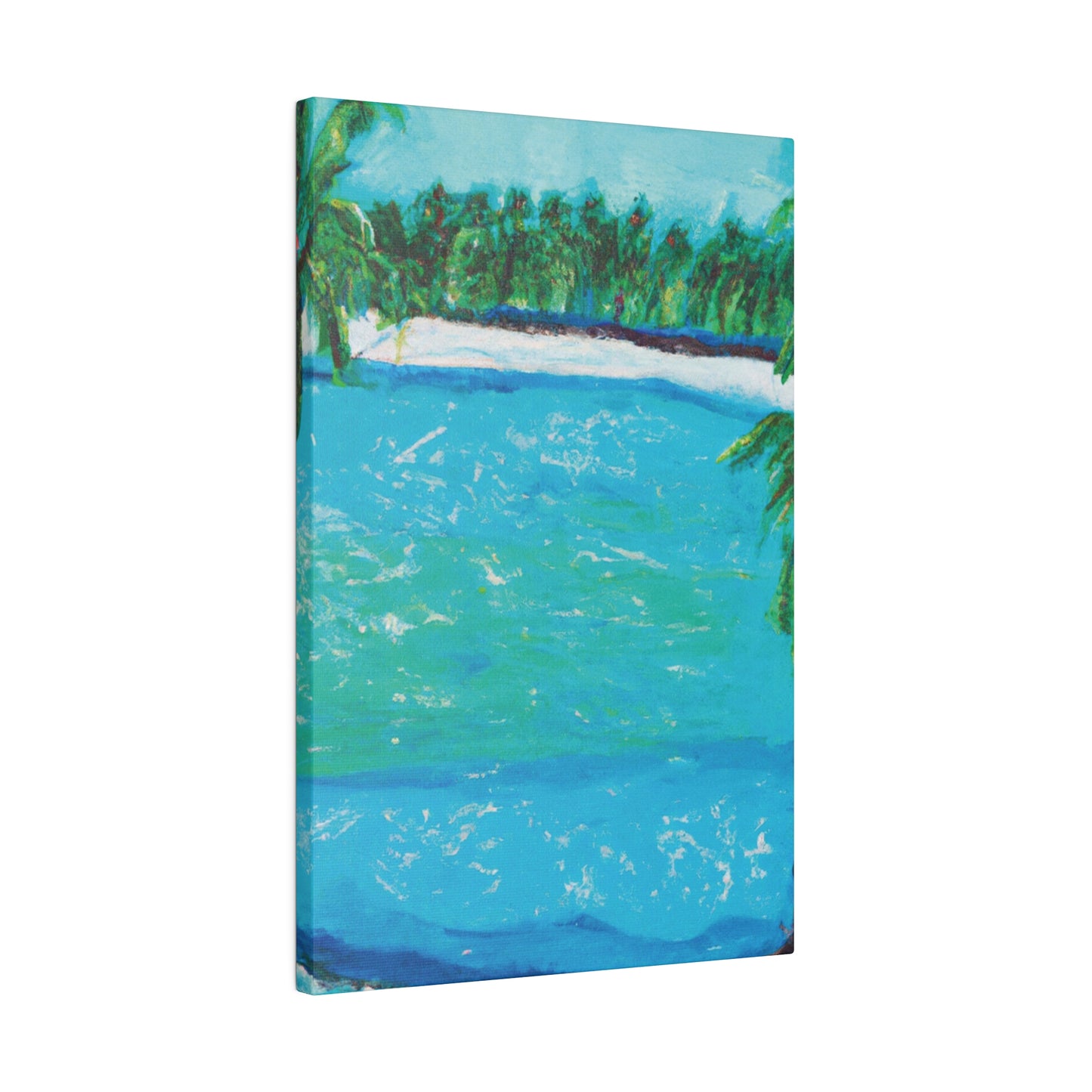 3234T - Bahamas Ocean Painting Print | Bahamas | Ocean | Beach | Poster | Home Decor | Wall Art | Canvas