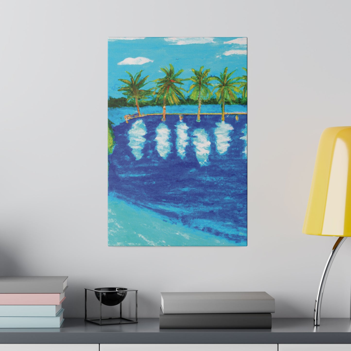 7996V - Bahamas Ocean Painting Print | Bahamas | Ocean | Beach | Poster | Home Decor | Wall Art | Canvas