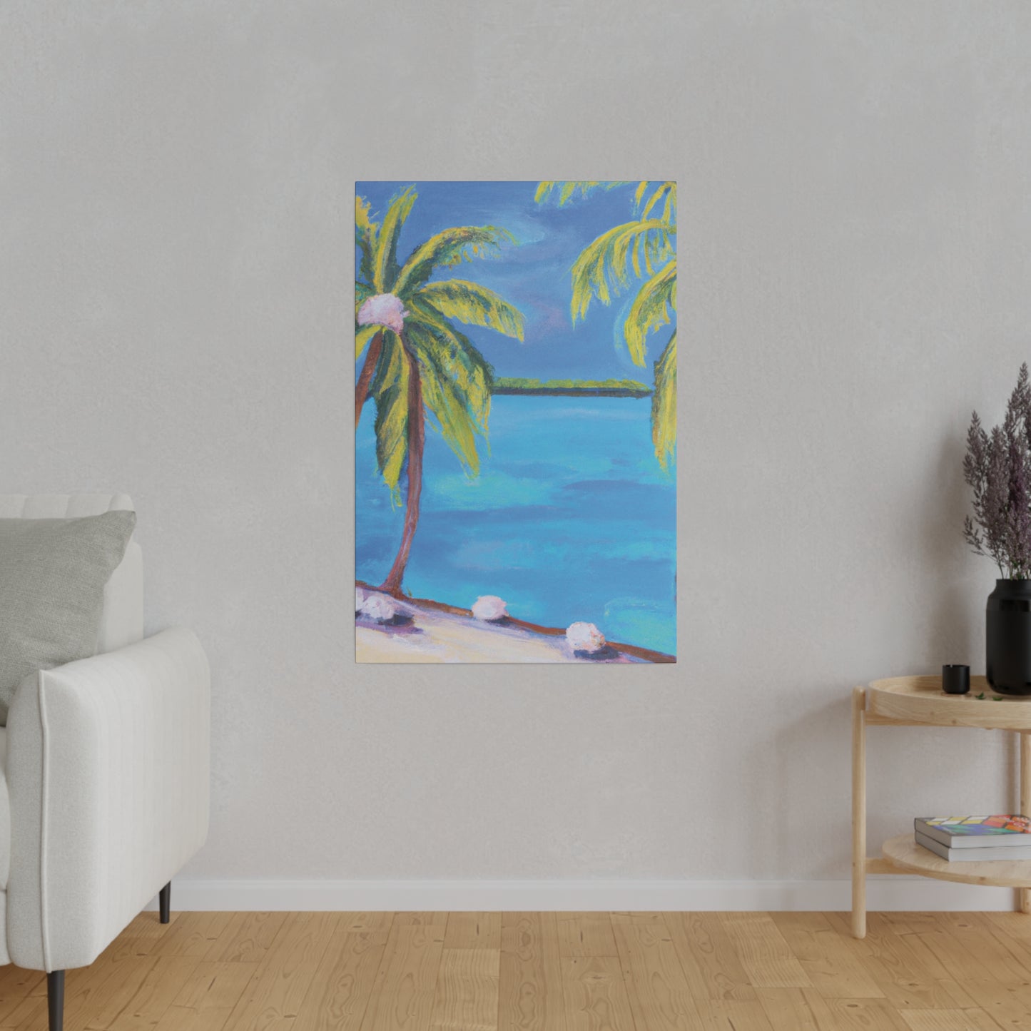 8164W - Bahamas Ocean Painting Print | Bahamas | Ocean | Beach | Poster | Home Decor | Wall Art | Canvas