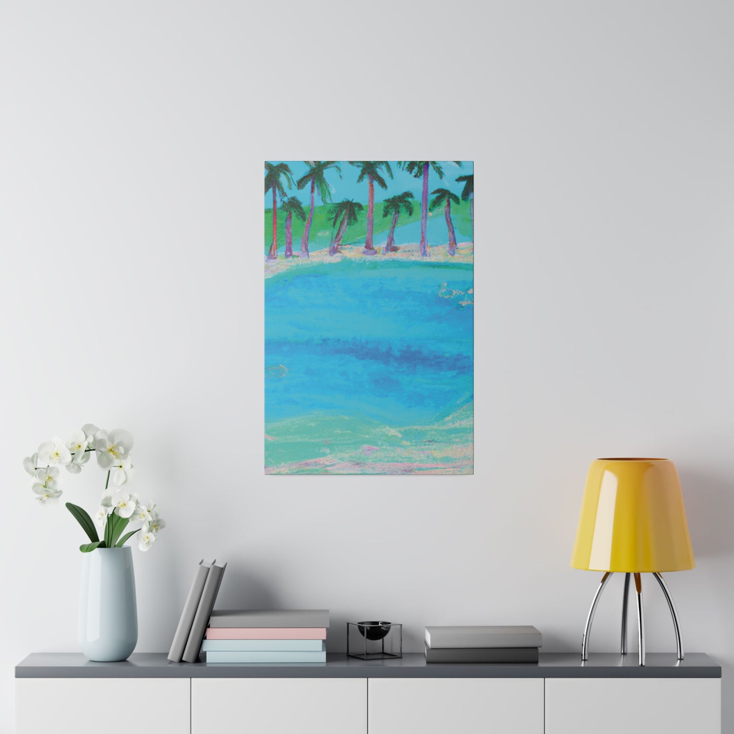 7907S - Bahamas Ocean Painting Print | Bahamas | Ocean | Beach | Poster | Home Decor | Wall Art | Canvas